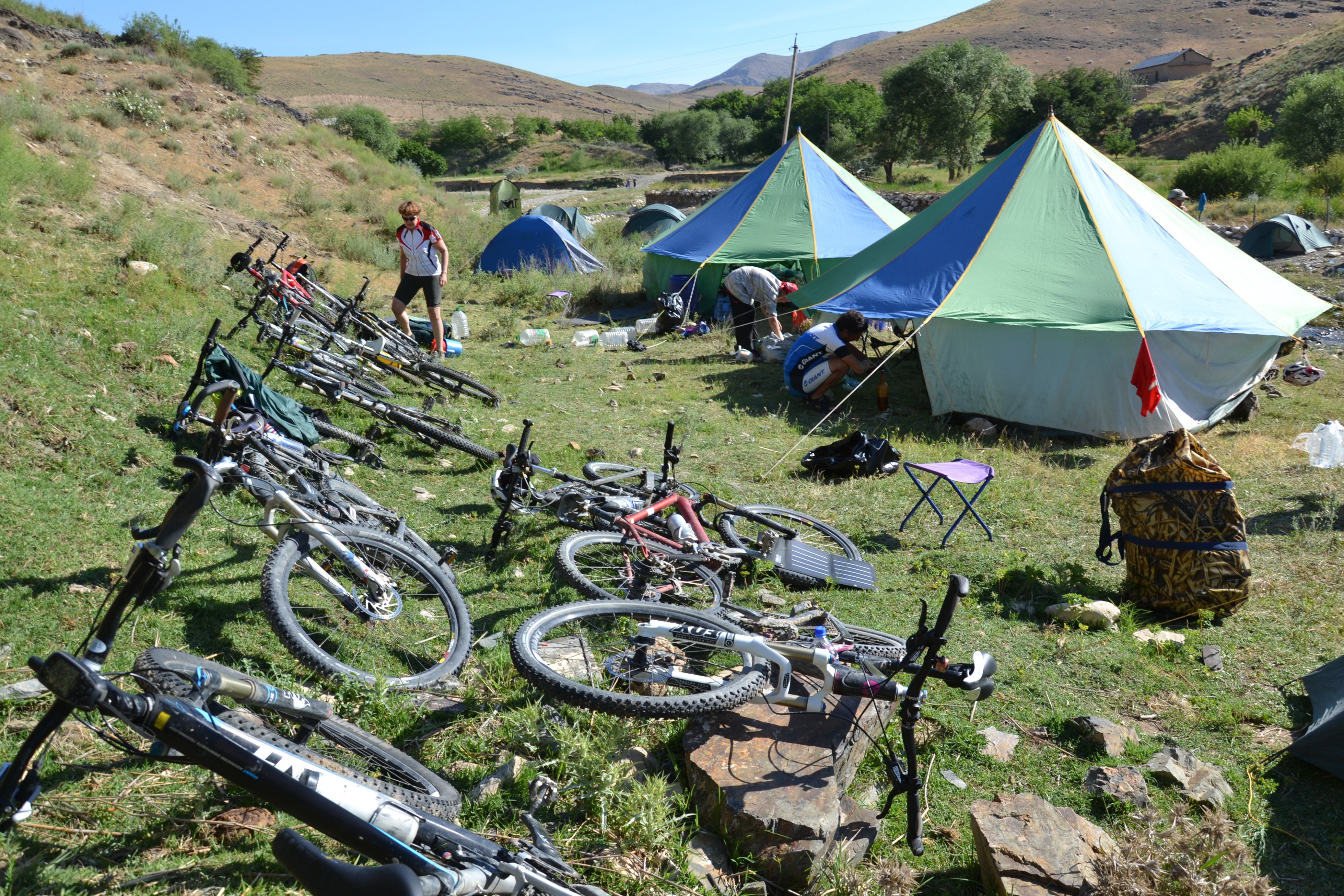 Cycling in Uzbekistan