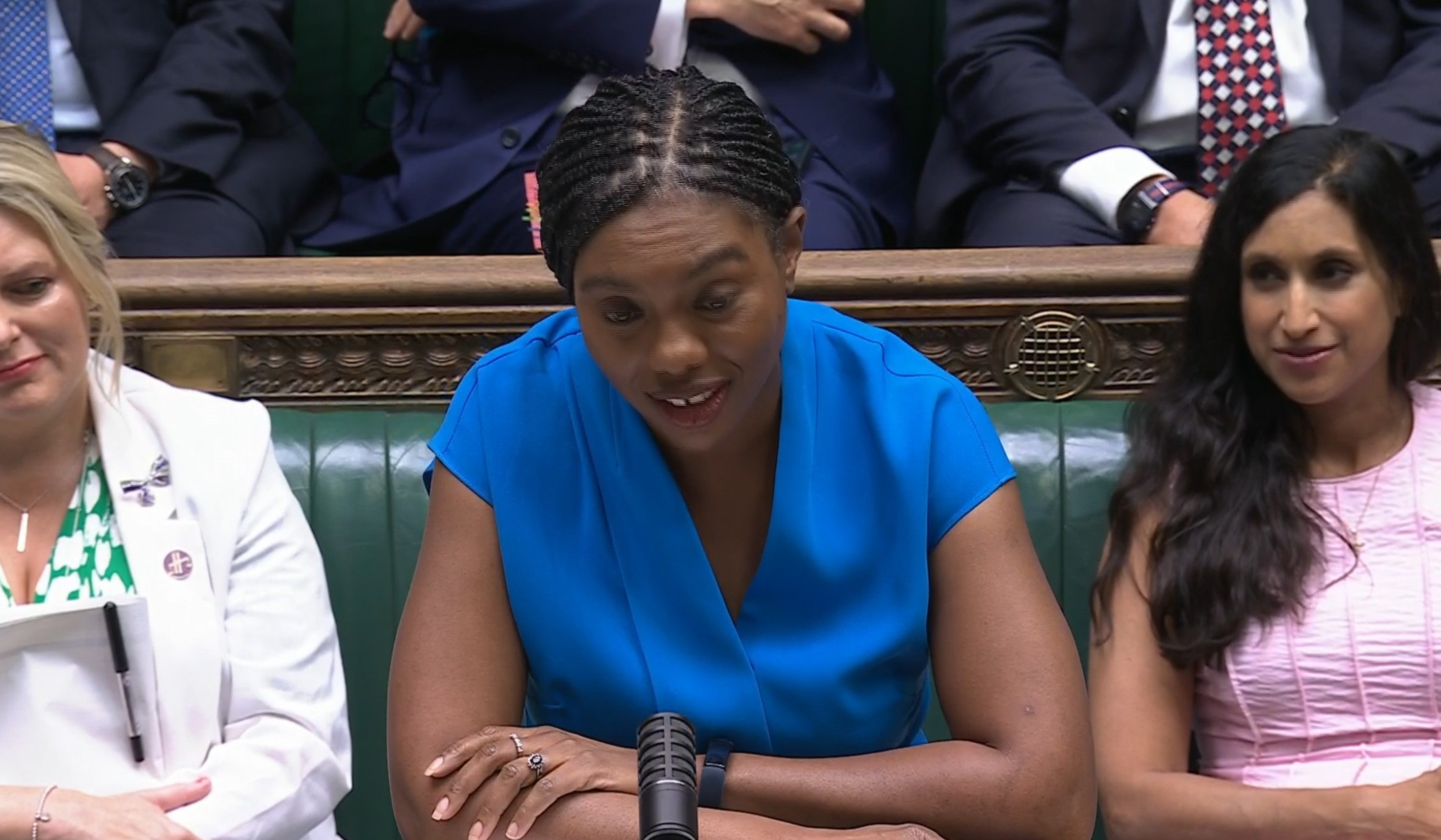 Badenoch tells senior minister ‘I’ll never stop talking about how spiteful you are’ in heated clash after PMQs