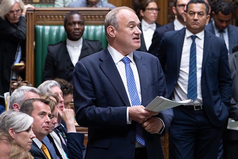 Sir Ed Davey is open to working with Mr Burnham
