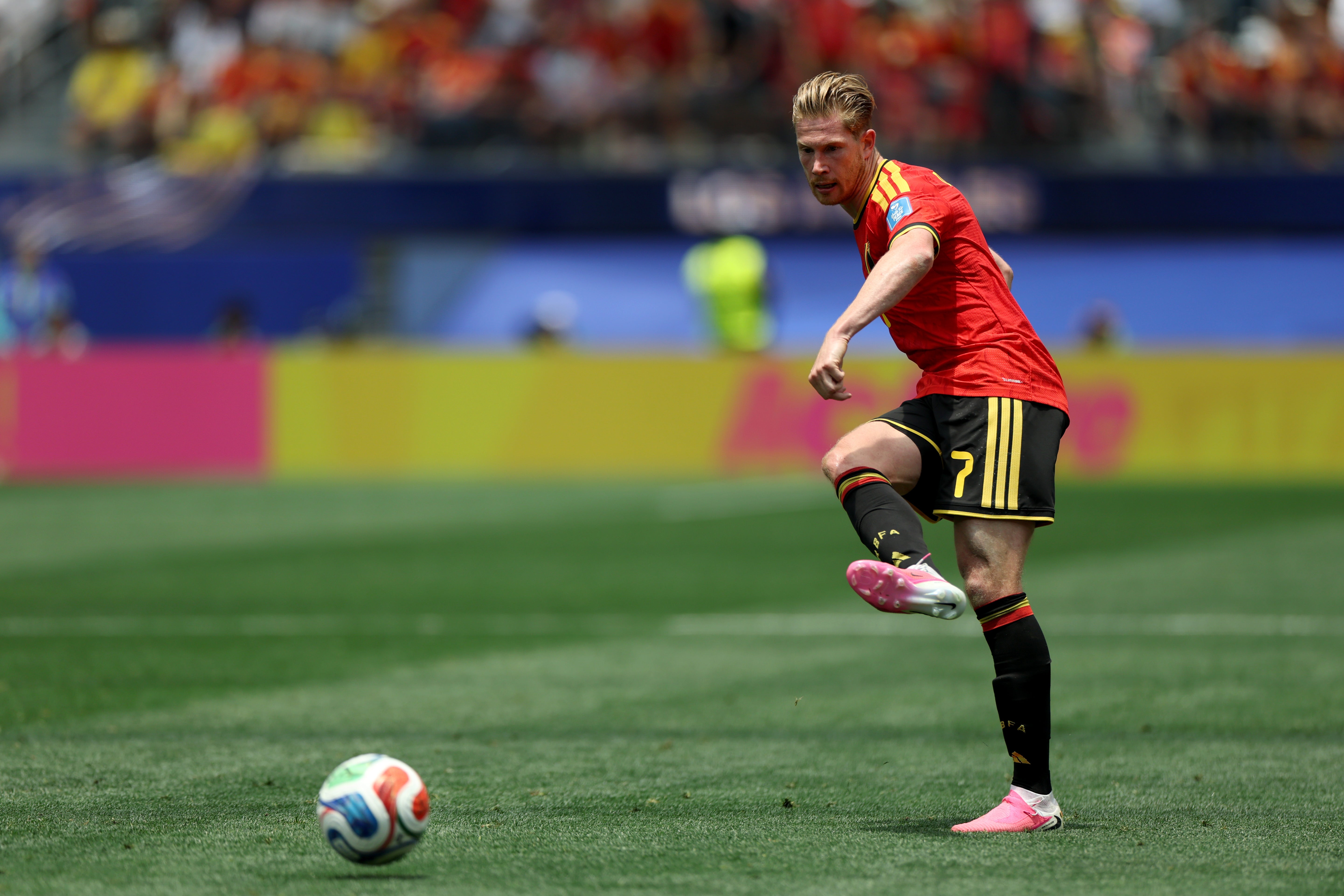Kevin De Bruyne and Belgium face New Zealand in Vancouver (Getty)