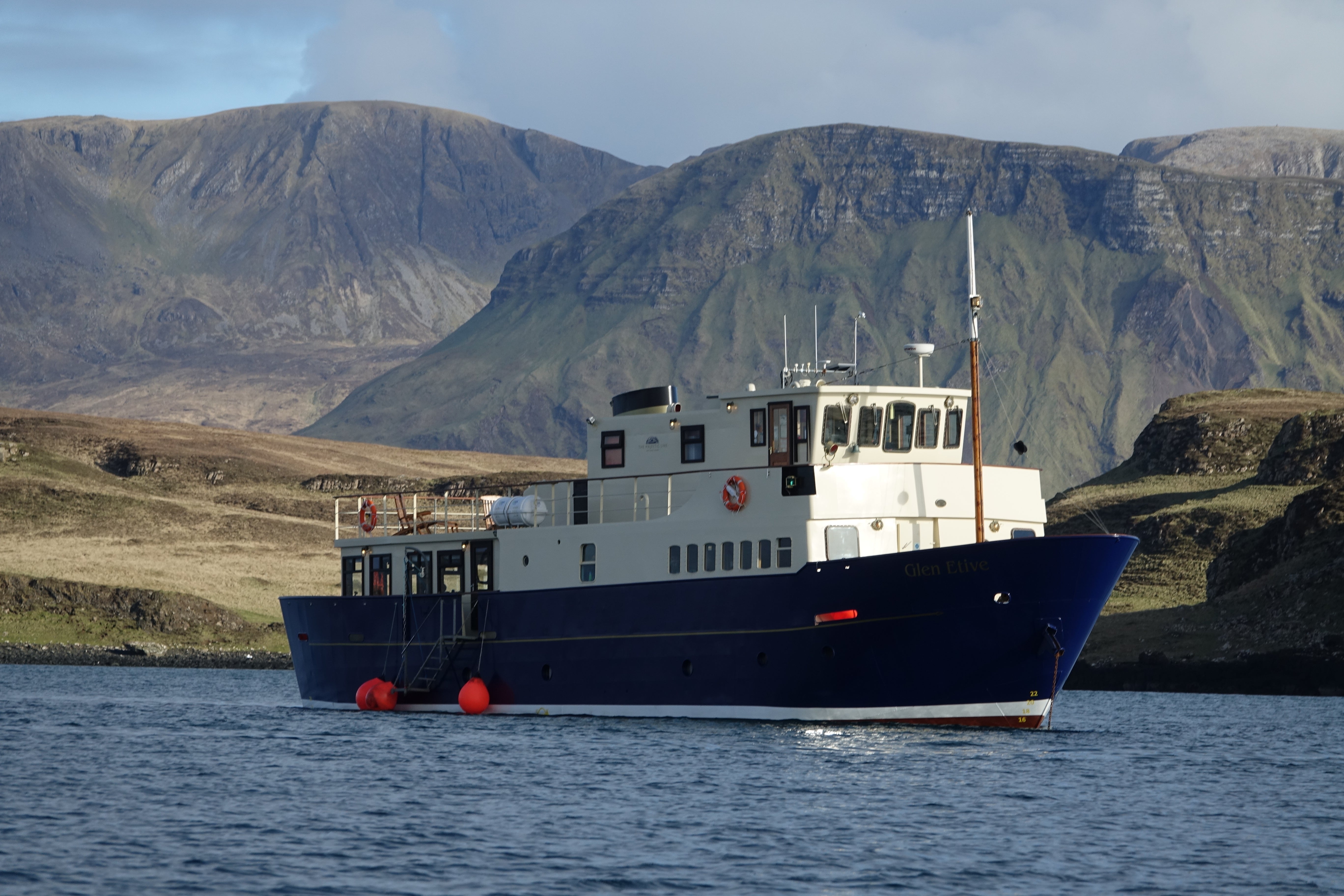 Glen Etive can hold up to 12 passengers