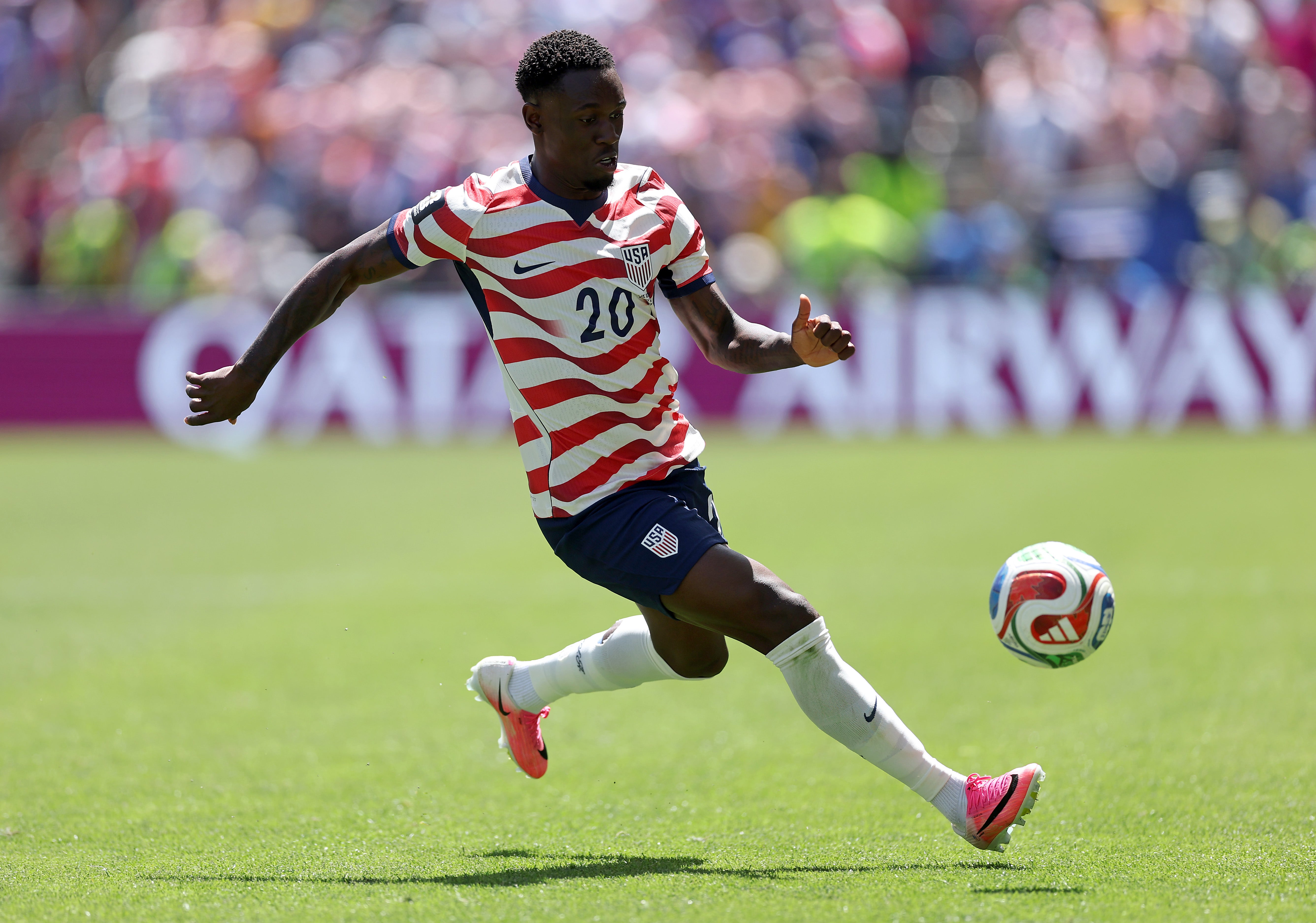 Folarin Balogun, on a yellow card, is set to be rested (Getty)