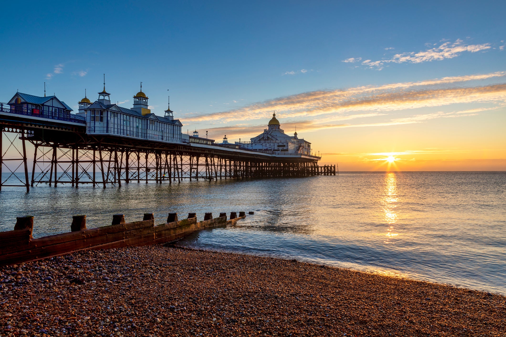 Eastbourne Pier is Grade-II listed