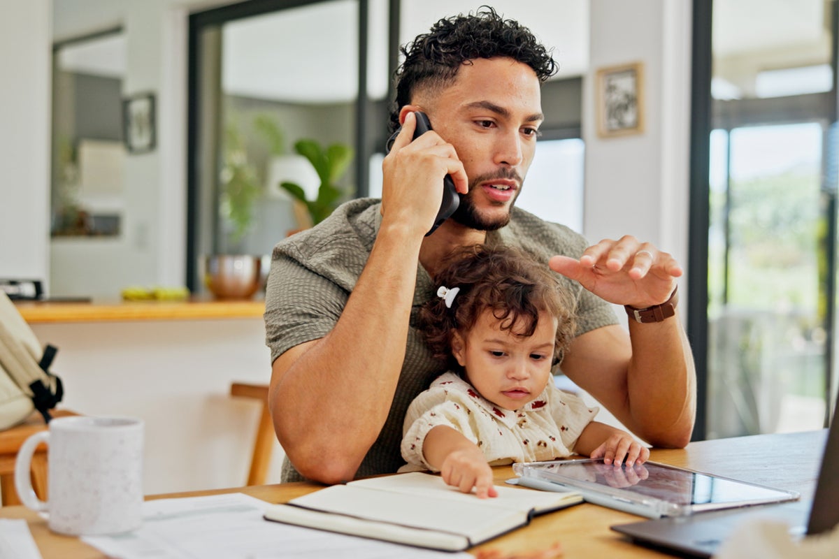 One in five fathers who work from home would resign if forced back to the office One in five fathers who work from home would resign if forced back to the office