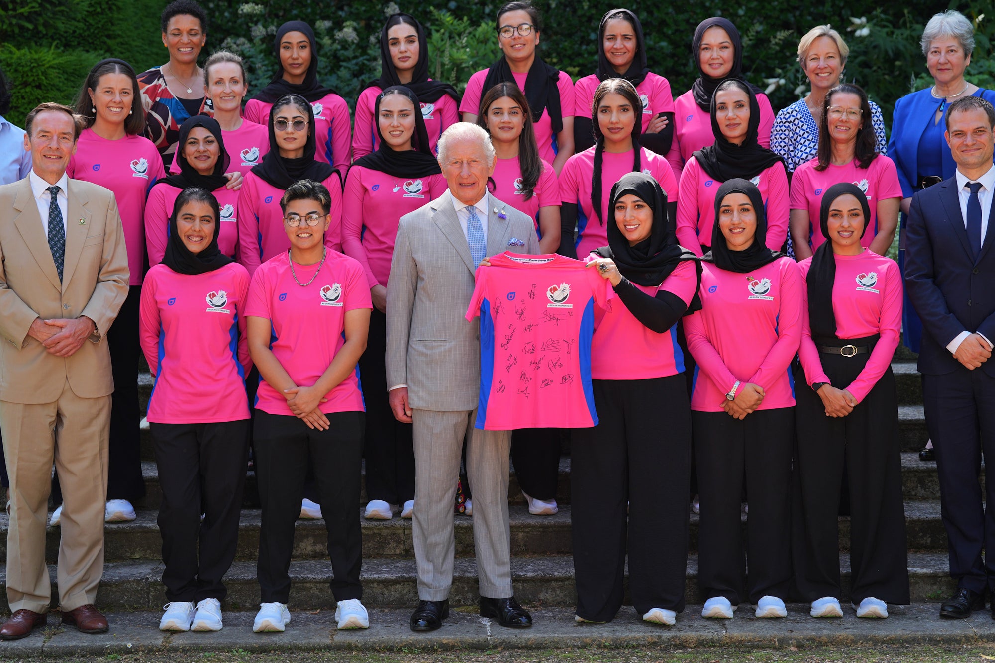 Image accompanying Independent coverage of the Afghan women's cricket team.