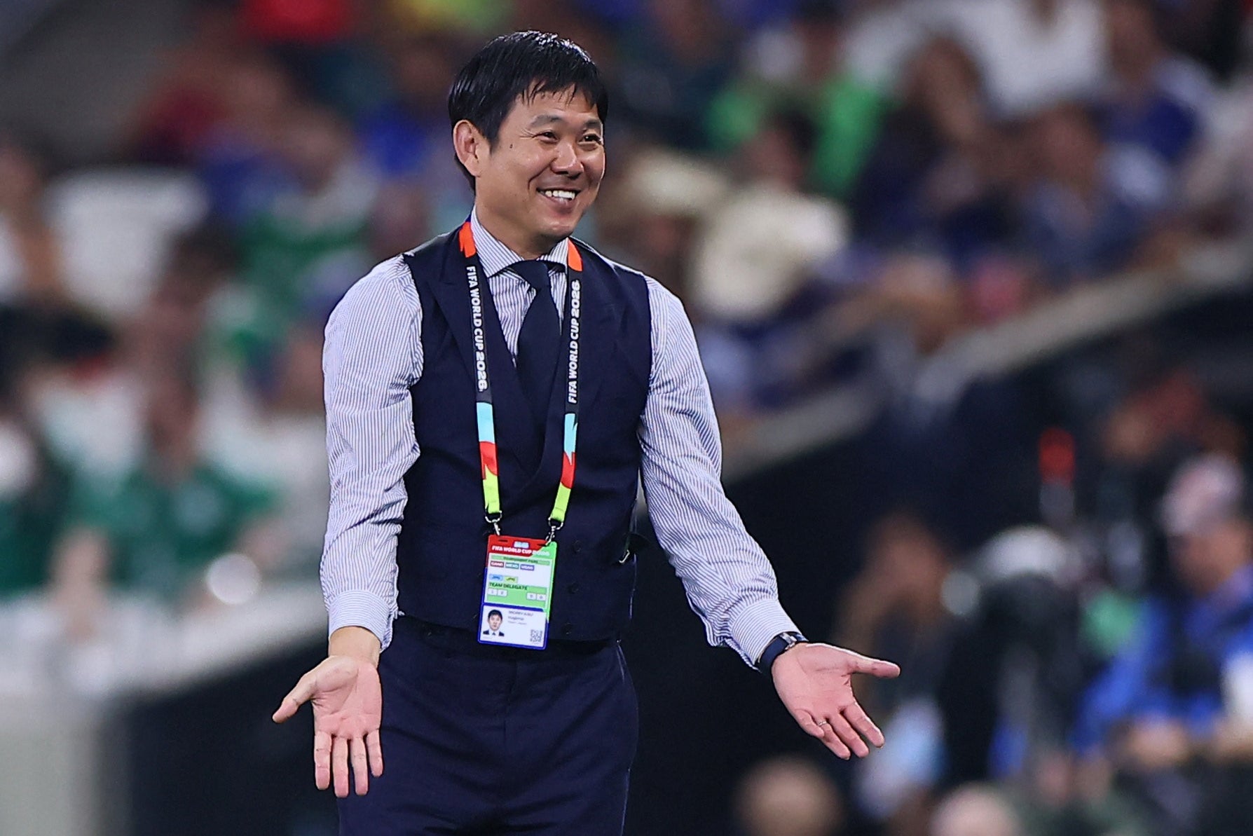 Moriyasu has been in charge since August 2018 and has defined the current squad's style of play. (Reuters)