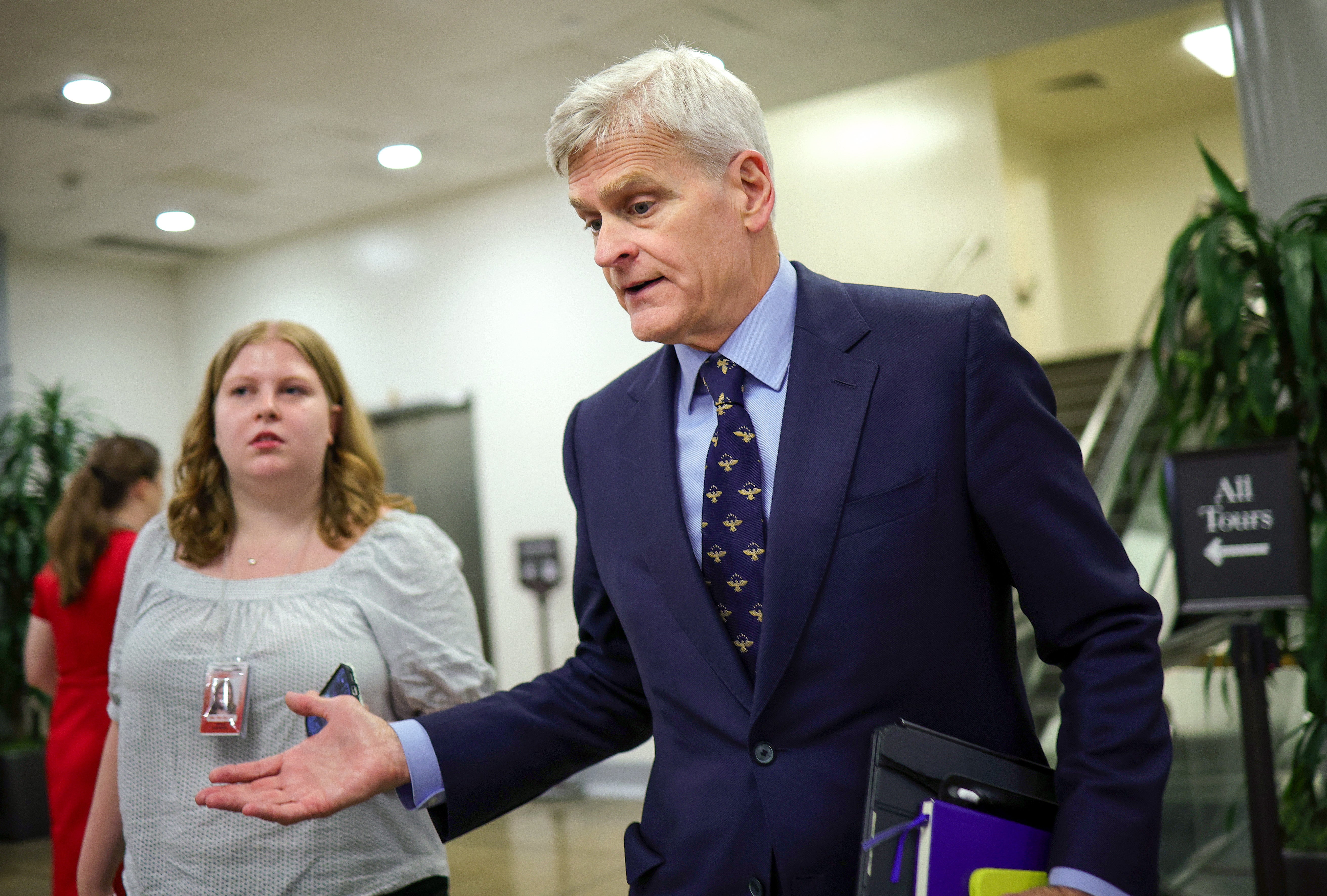 Sen. Bill Cassidy, a Louisiana Republican, reportedly 'yelled' at President Donald Trump over the Iran war during a 'tense' meeting on Capitol Hill
