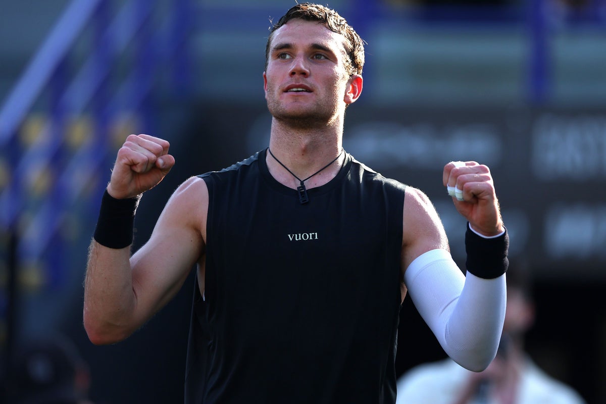 Jack Draper survives the heat to continue encouraging Eastbourne injury return