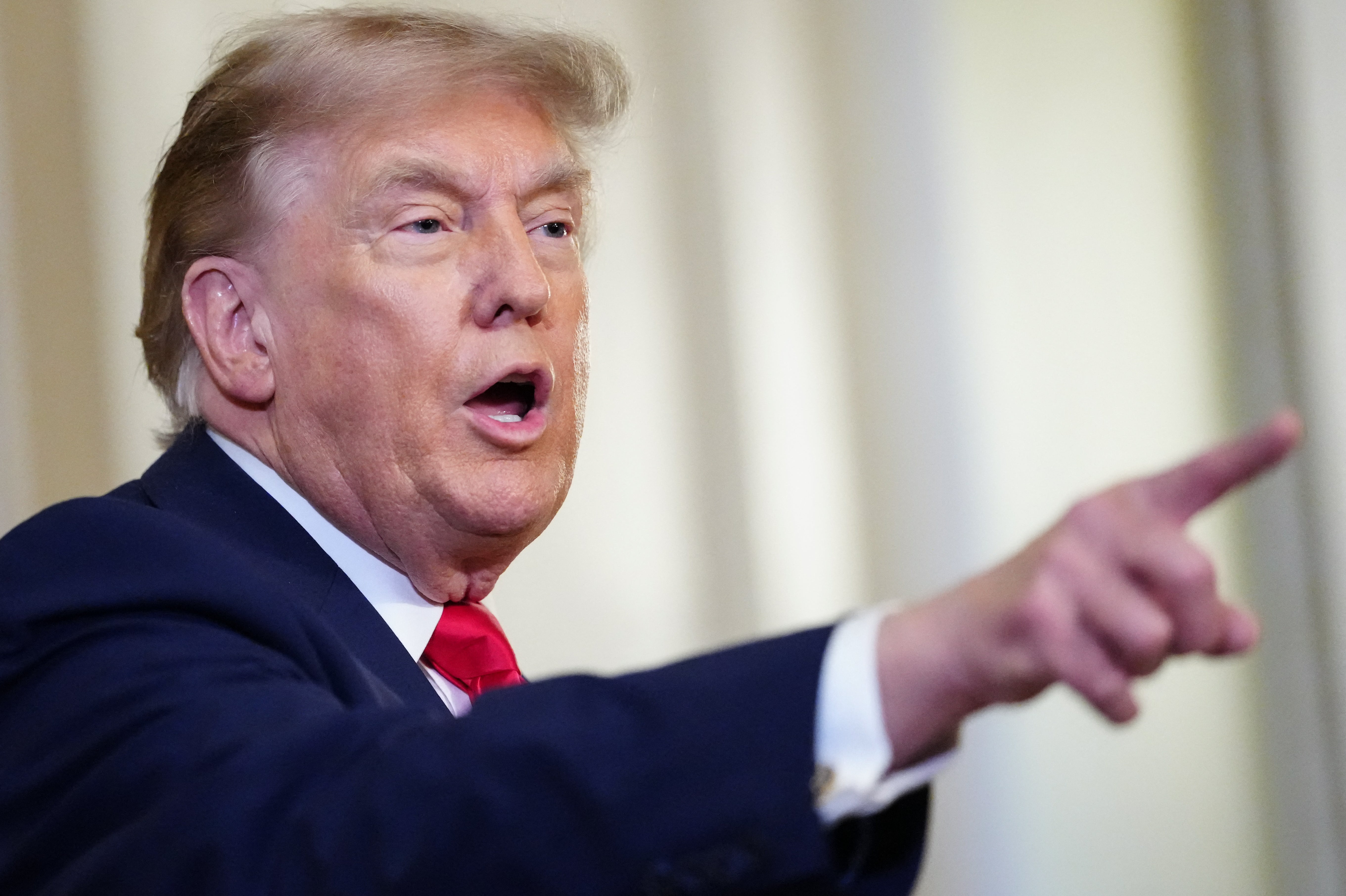 <p>President cites ‘real’ polling but fails to offer any data to back up grandiose claims</p>
