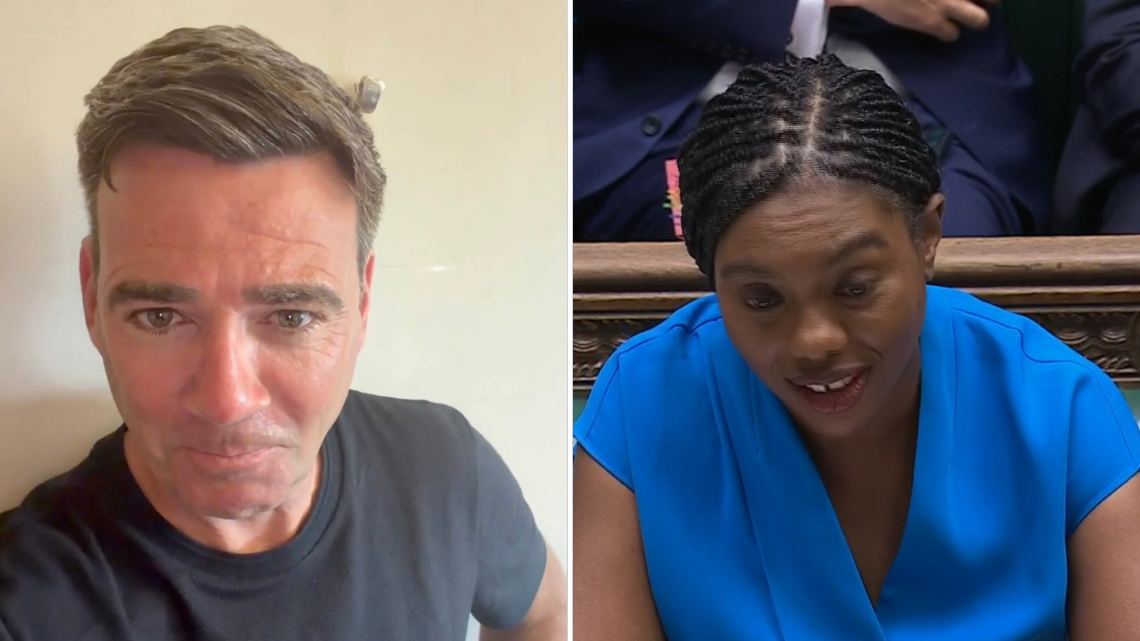 Andy Burnham responds to Kemi Badenoch’s PMQs jab