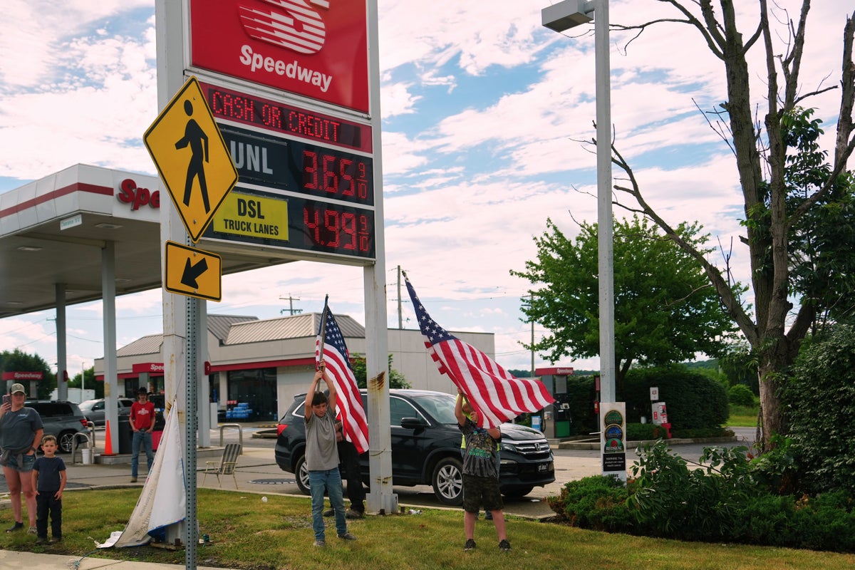 US gas prices fell 49 cents a gallon, but Trump wants steeper drop