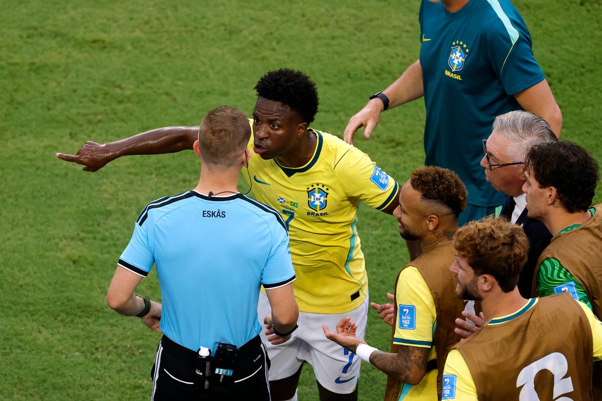 Why Vinicius Jr’s goal for Brazil against Scotland was disallowed after controversial VAR reprieve