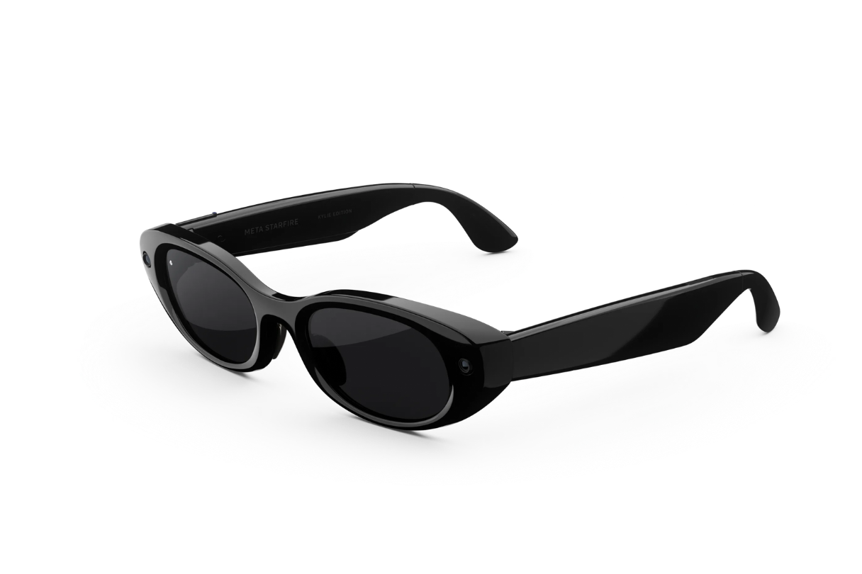 The Kylie Jenner Meta glasses come in two different frame colours (Meta)