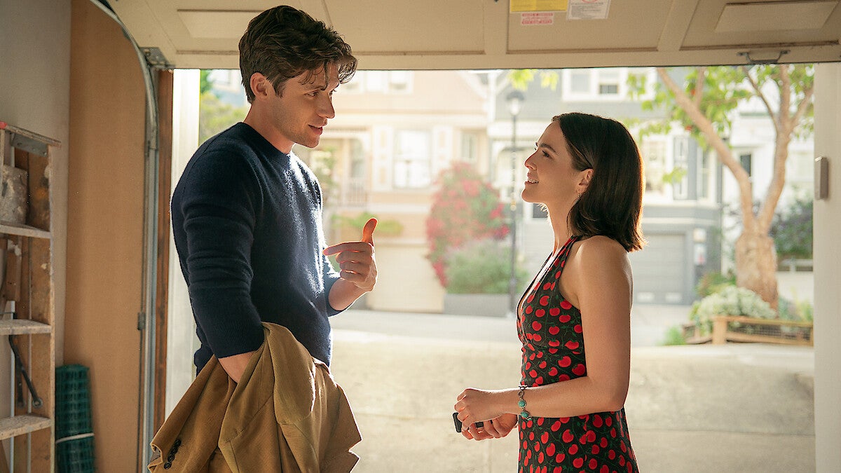 Nick Robinson und Zoey Deutch in „Voicemails for Isabelle“