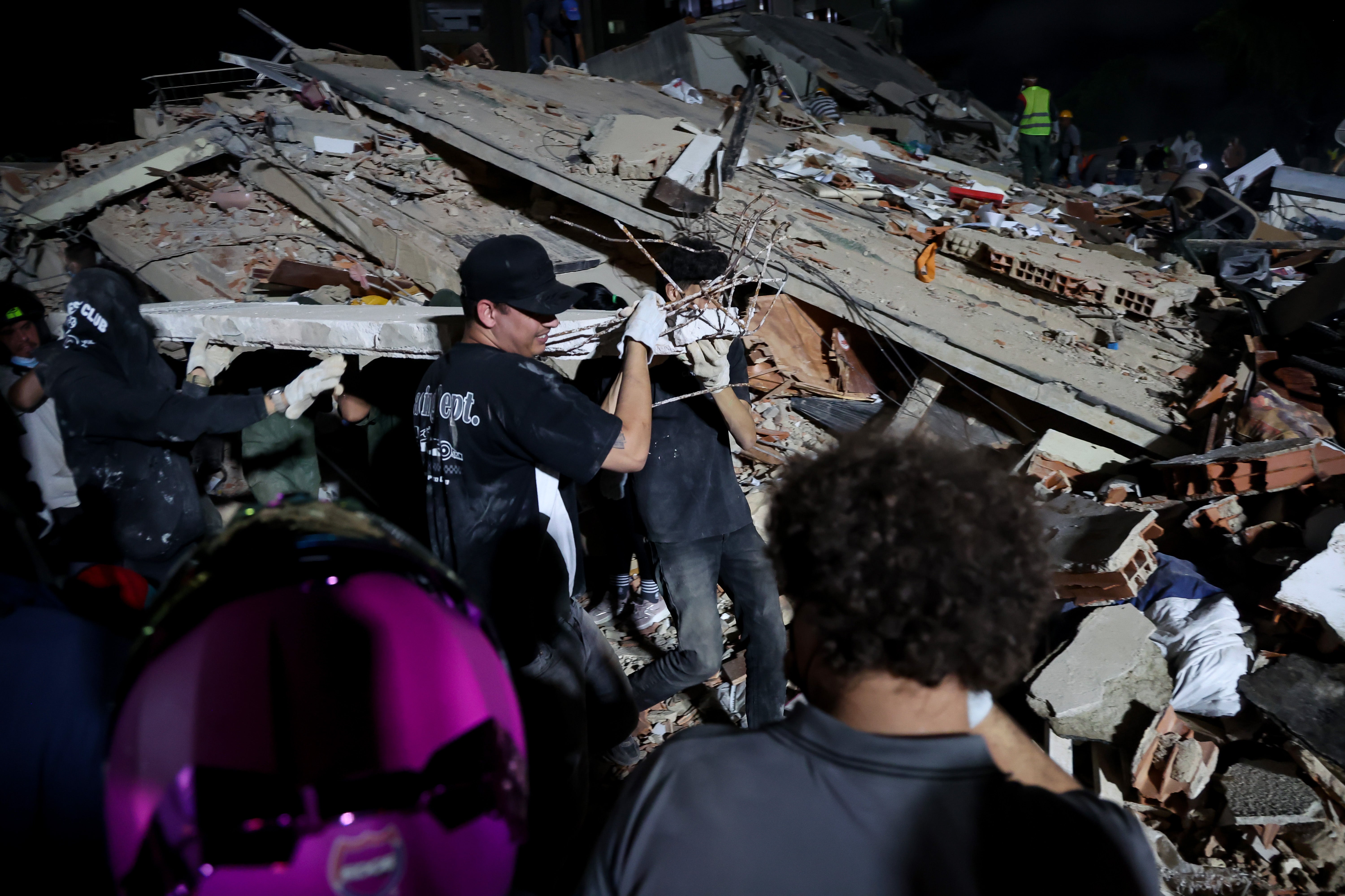 Venezuela was hit by a pair of twin earthquakes, with magnitudes of 7.2 and 7.5 (Getty)