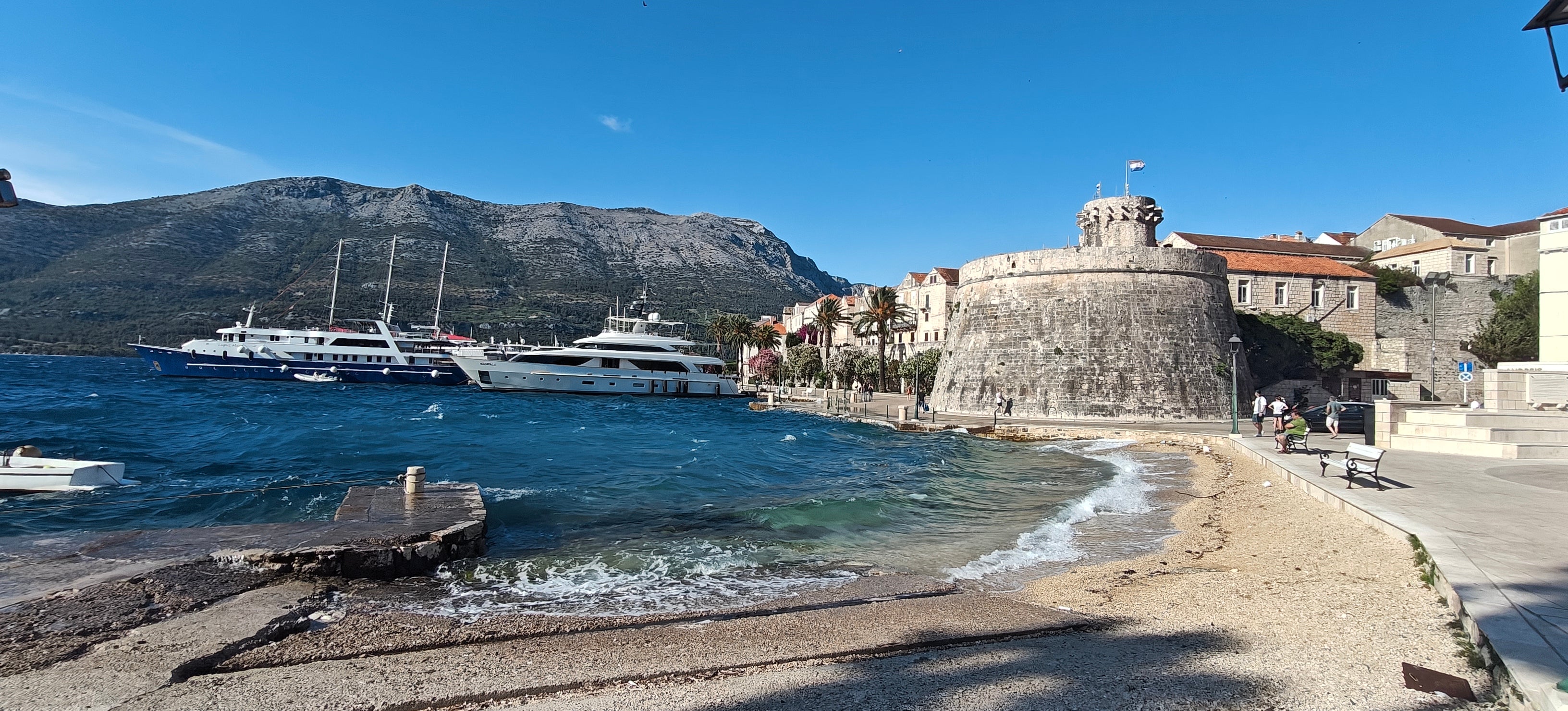 Situated in south Dalmatia, Korluca is the sixth largest island in in the Adriatic Sea