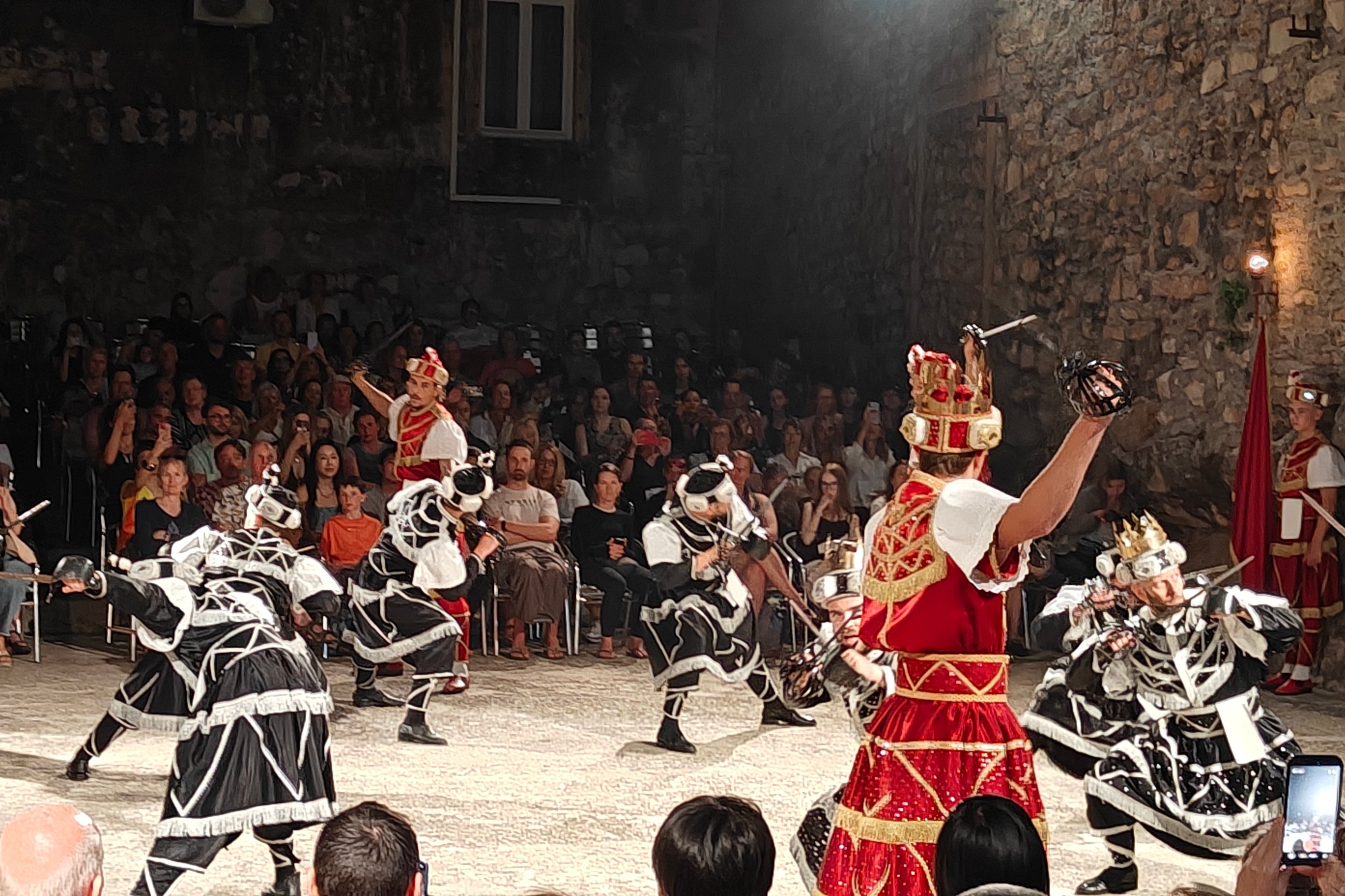 Korcula has its own unique sword-fighting show called Mareska (Marc Shoffman)