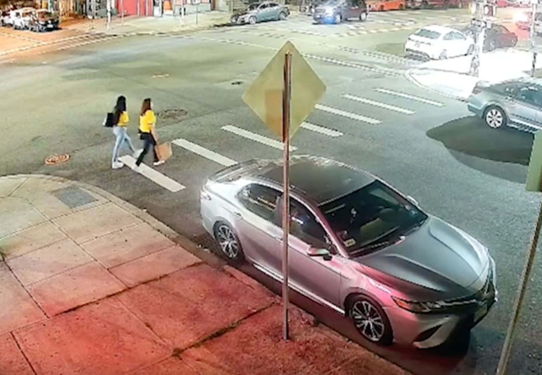 Two women were fatally struck in a hit-and-run incident in Newark while crossing the street