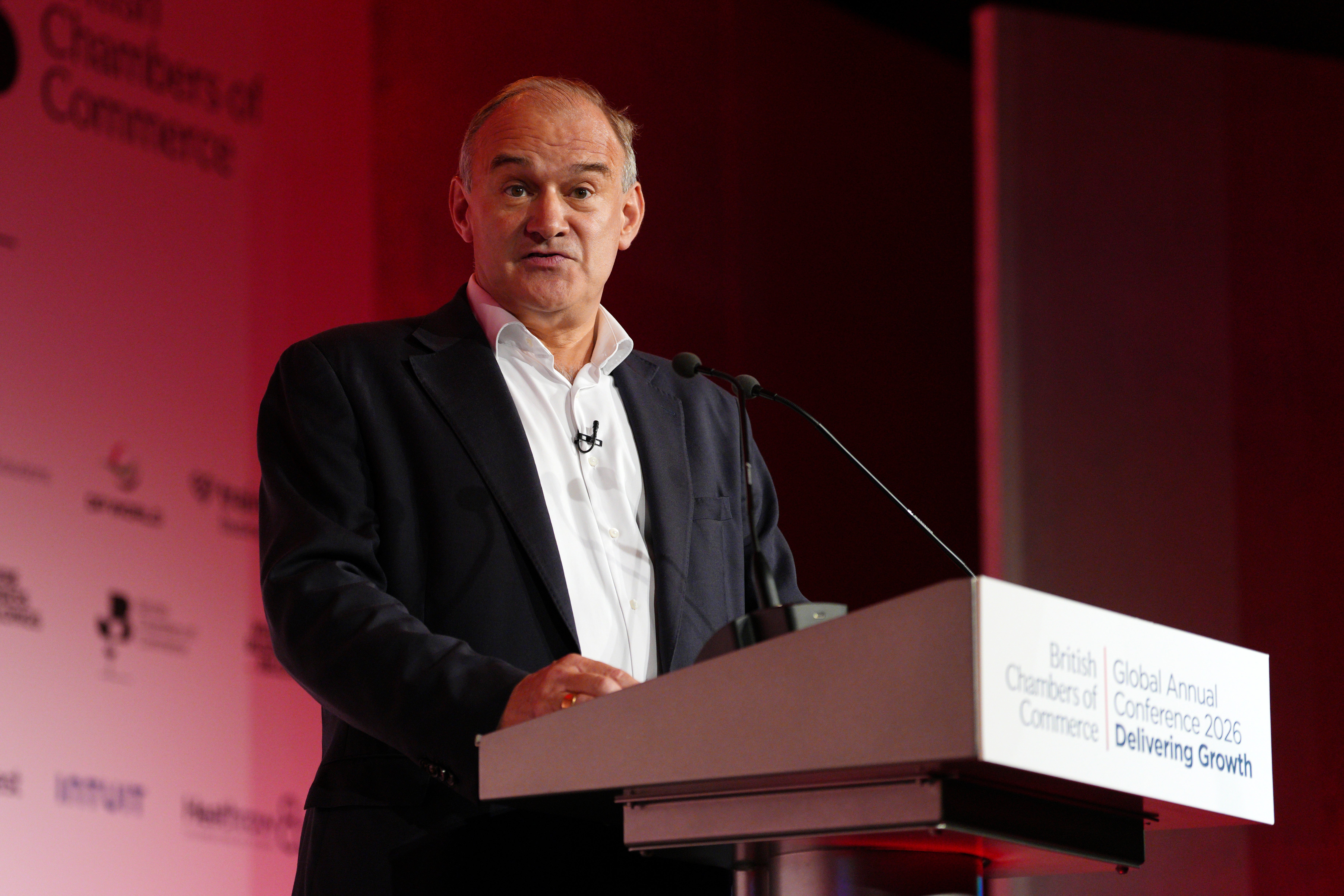 Sir Ed Davey said Burnham’s devolution proposals could push the Government “even further away” from areas like those in the South West