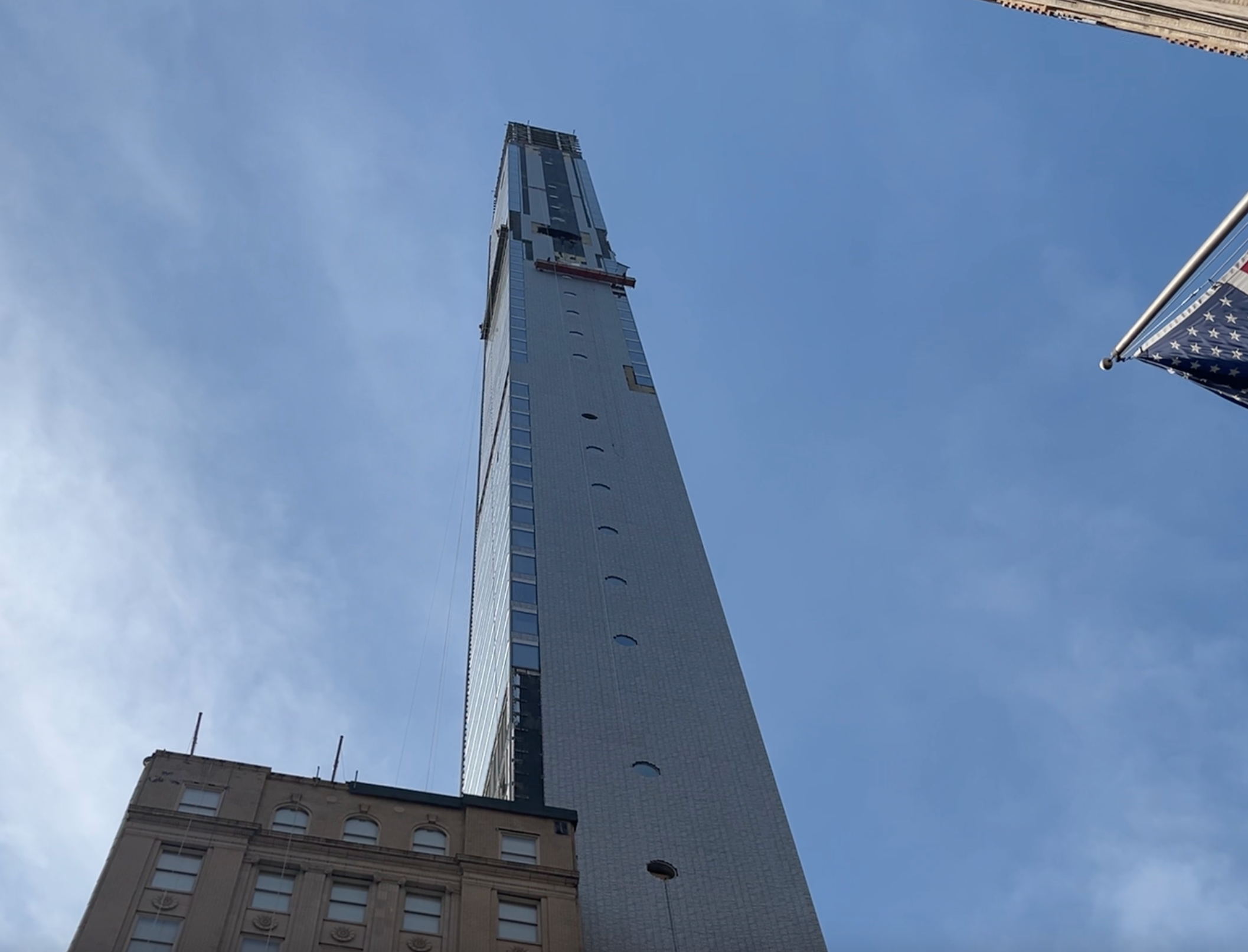 A spokesperson for 262 Fifth Avenue said the new luxury apartment building represents a 'thoughtful and contemporary addition' to New York City's skyline