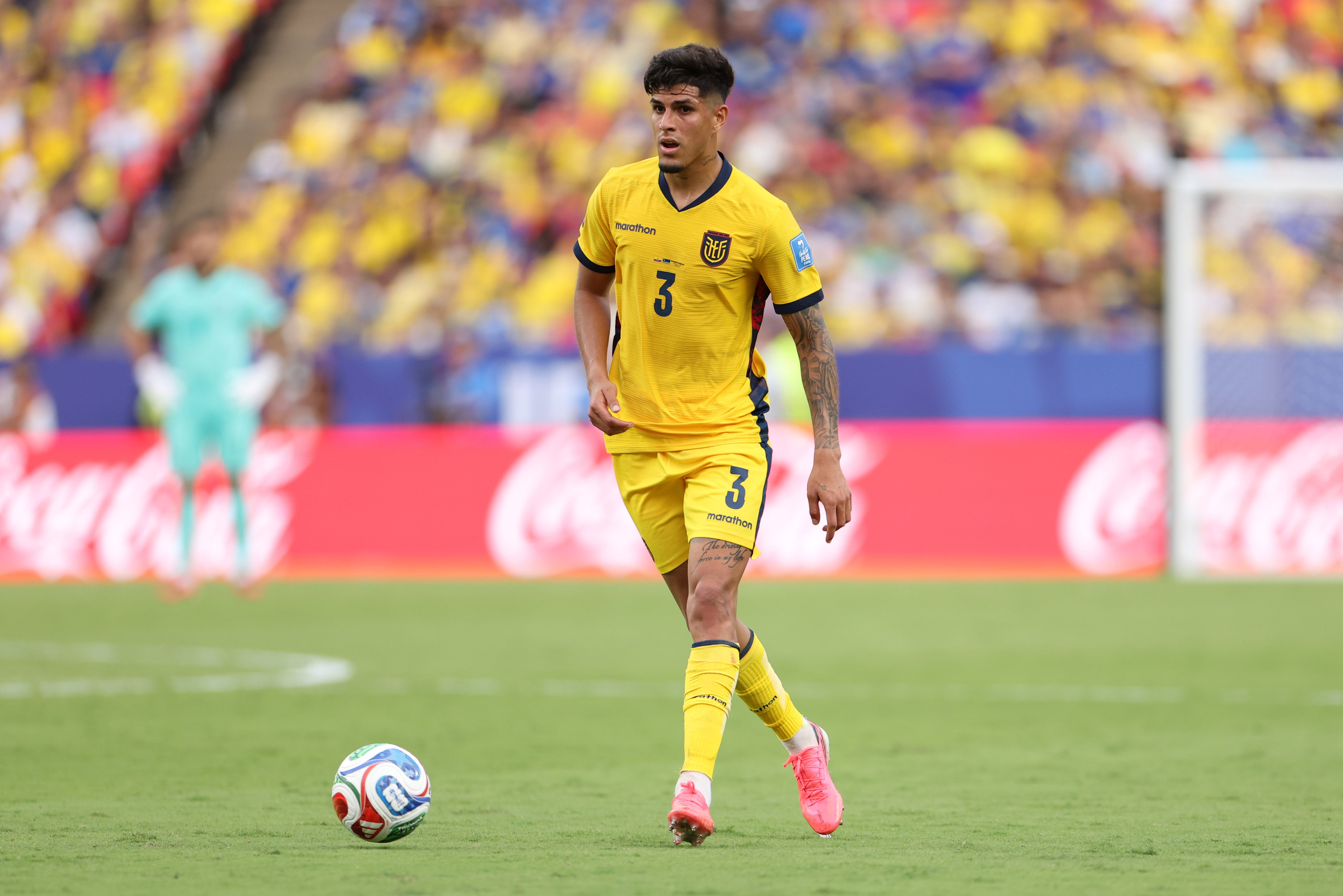 Hincapie is currently playing for Ecuador at the World Cup