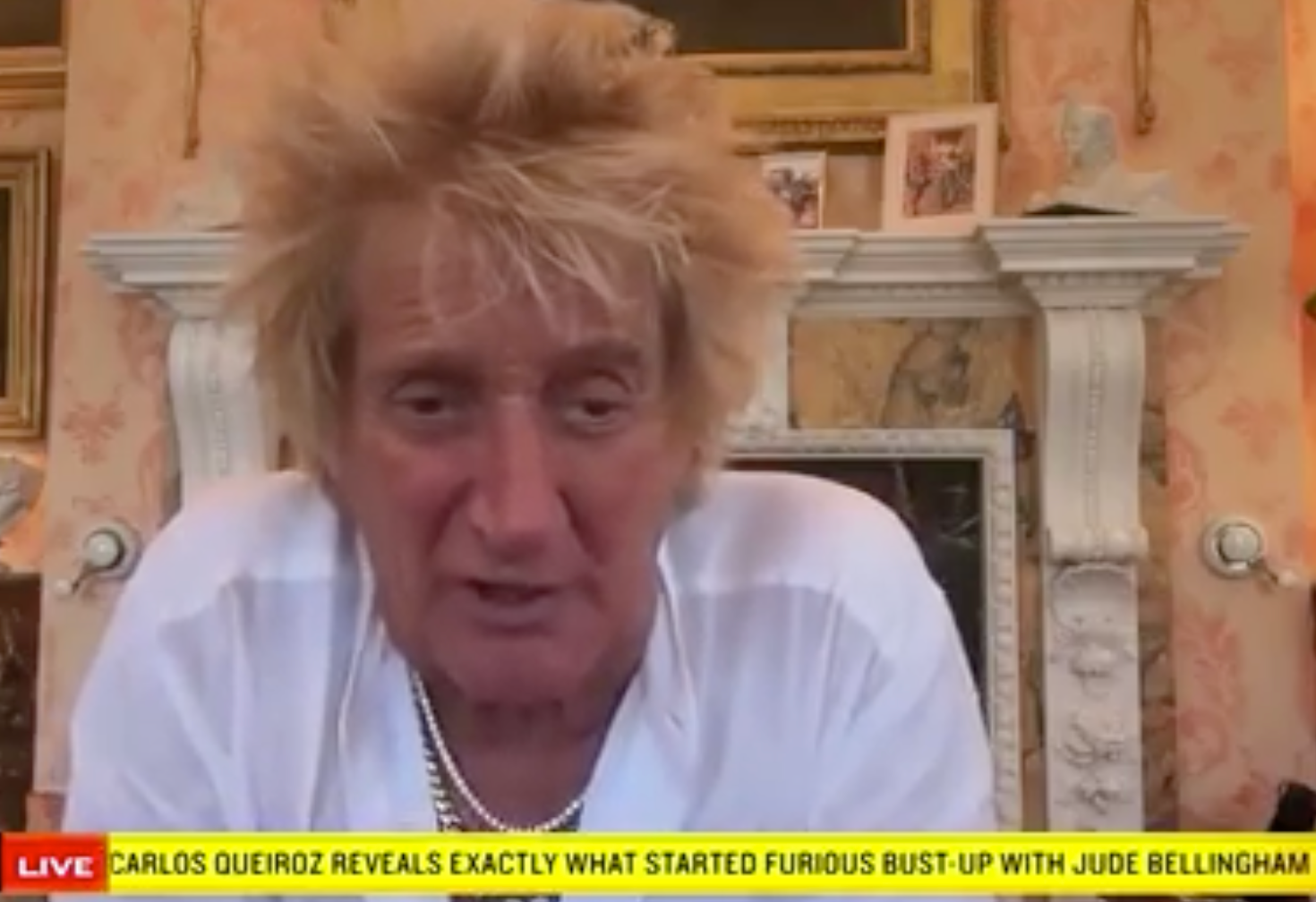 Rod Stewart addresses health concerns after stopping show to use oxygen ...