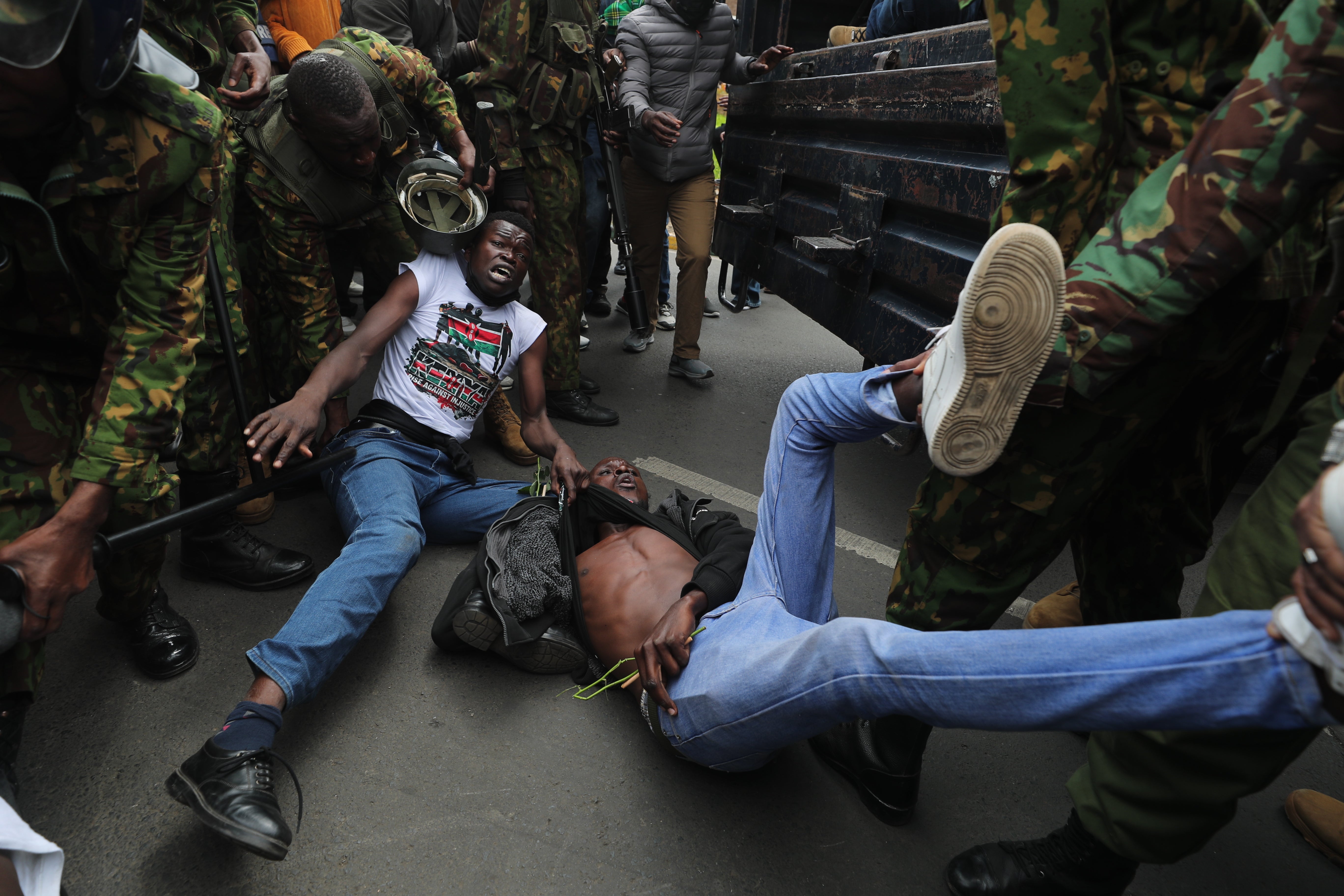 KENIA PROTESTAS