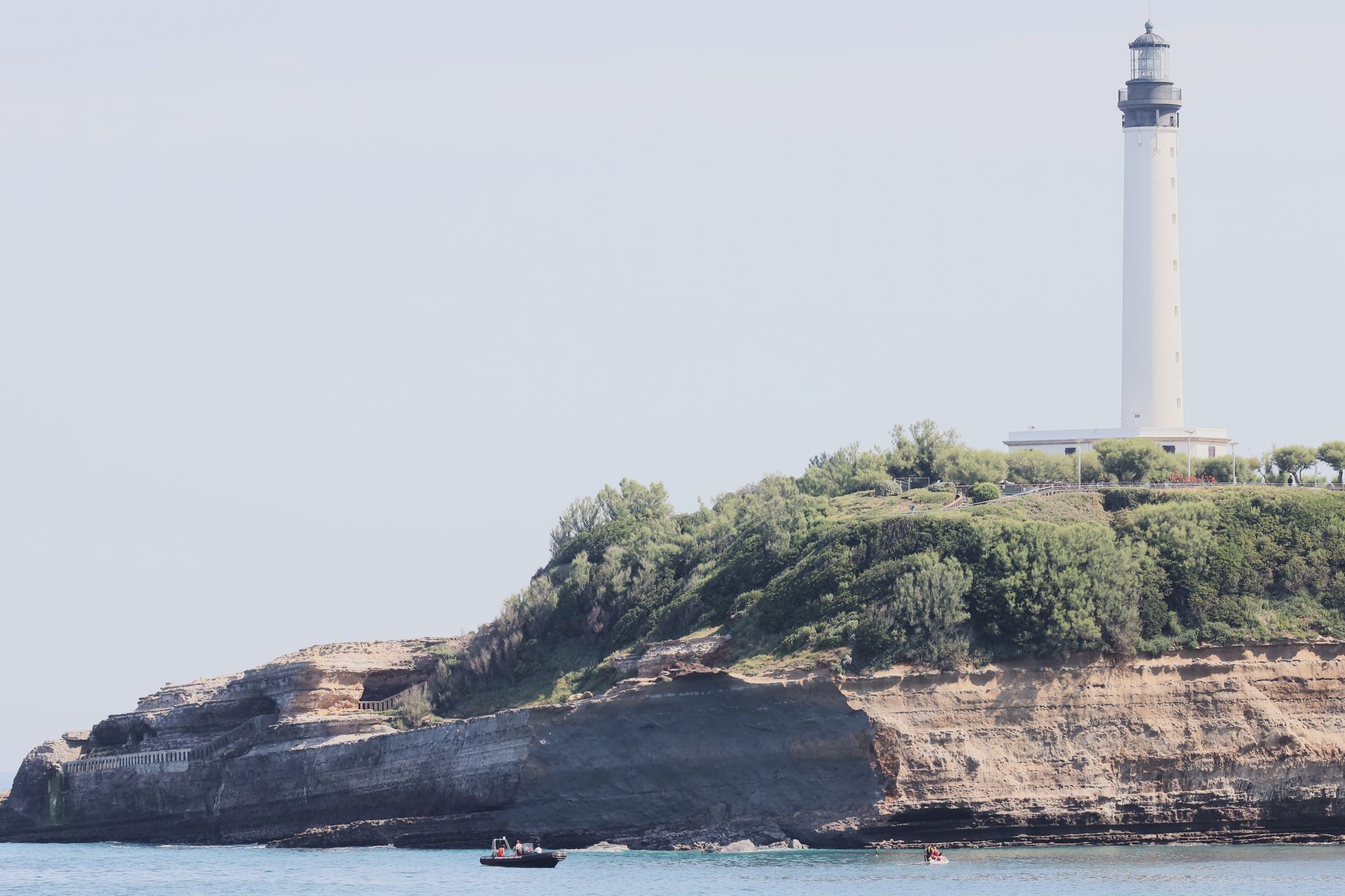 Diver killed as cliff collapses near Biarritz lighthouse in French resort town