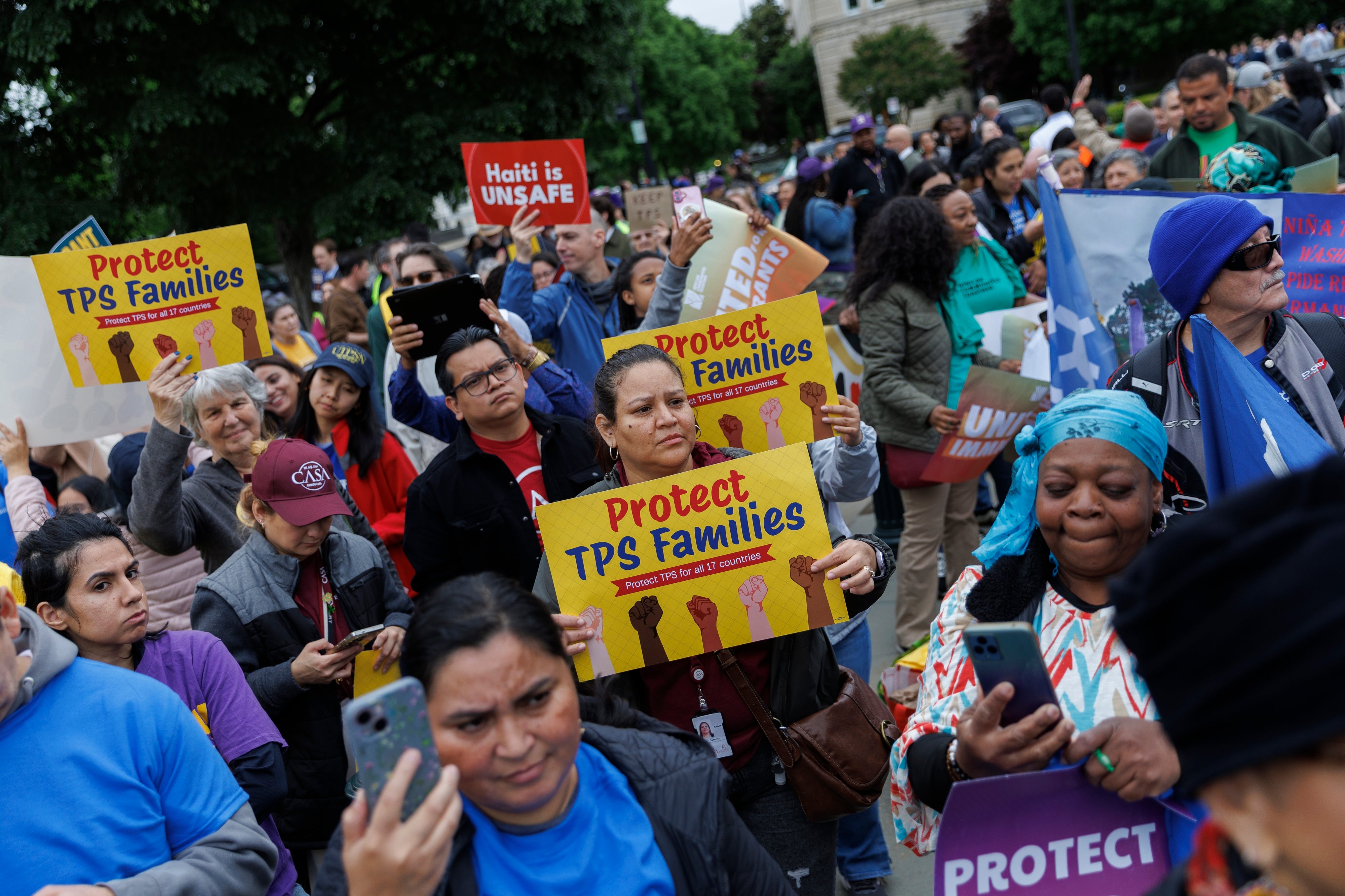 Advocates fear the Supreme Court’s ruling to strike down TPS designations for Haiti and Syria could open the door for the Trump administration to target nearly 1.3 million immigrants who are in the US legally under TPS for other countries