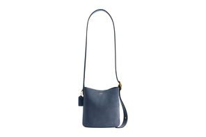 Coach bleecker suede bucket bag