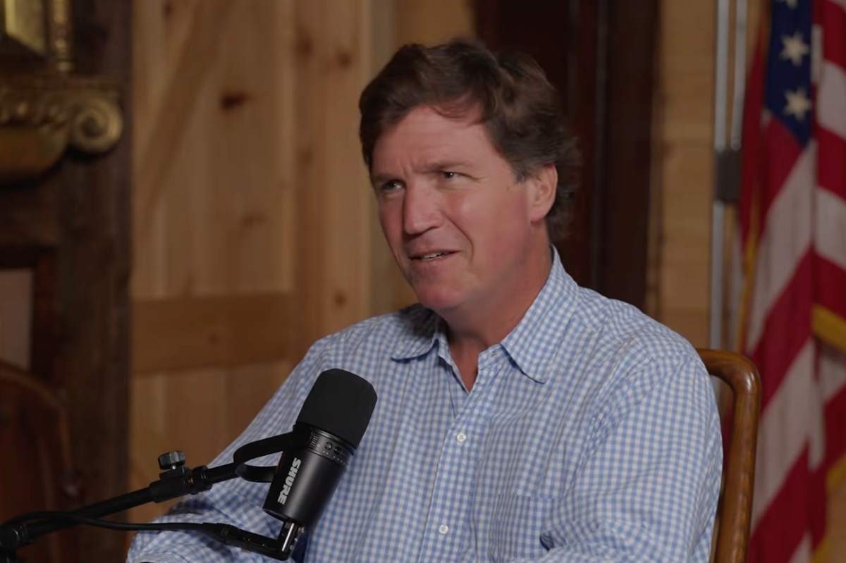 Tucker Carlson delivers final blow to Trump friendship telling him ‘shut up b****’ on a podcast