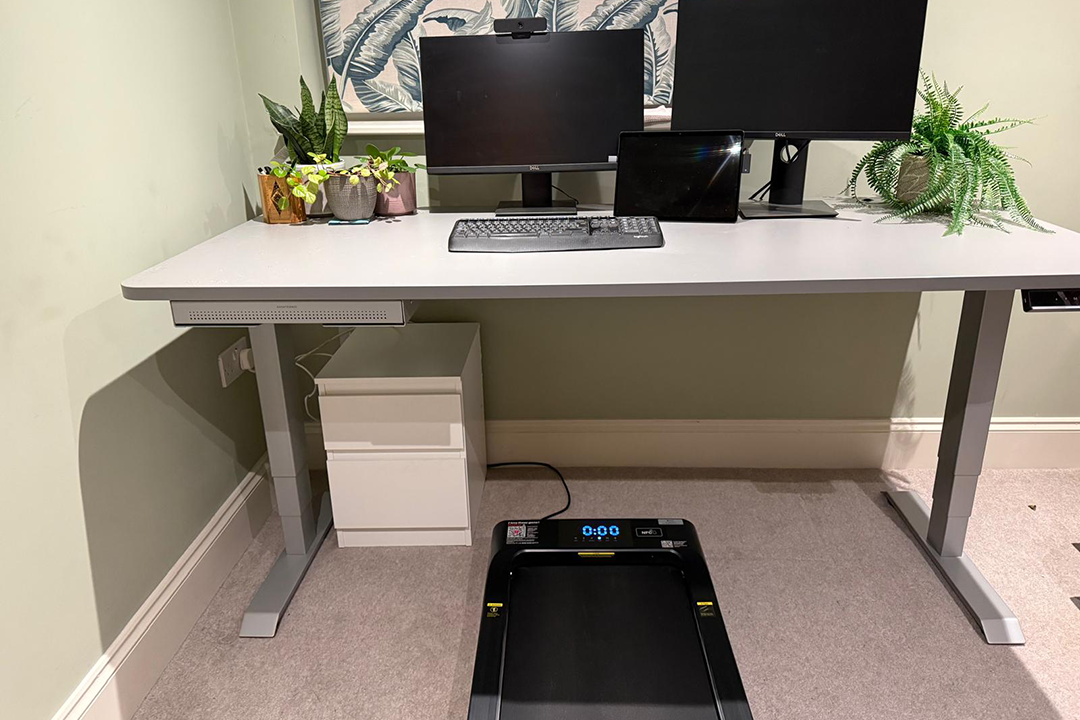 This helps to get your steps in while working (Lily Canter/The Independent)
