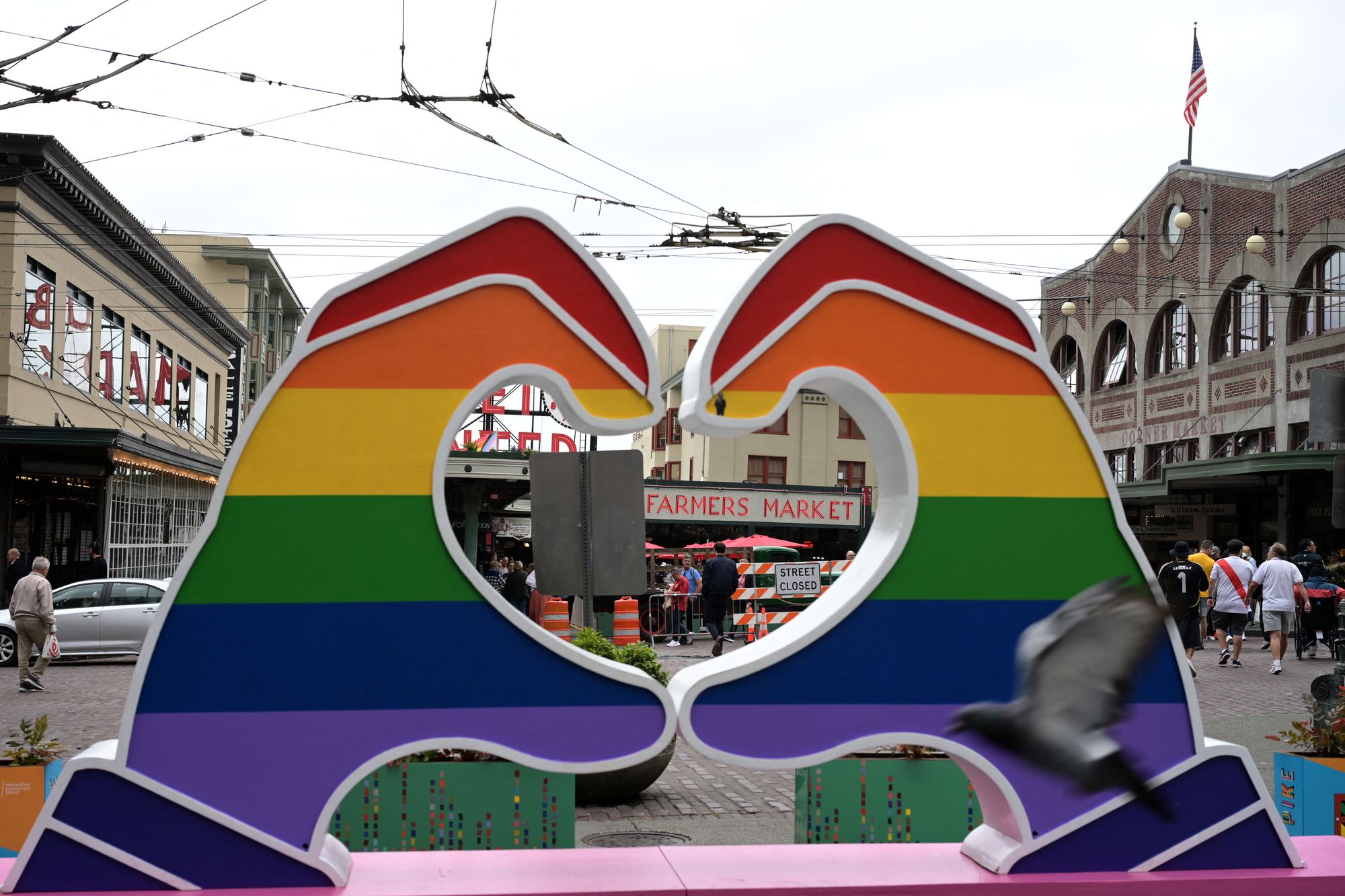 Seattle celebrates Pride Weekend at the end of June every year