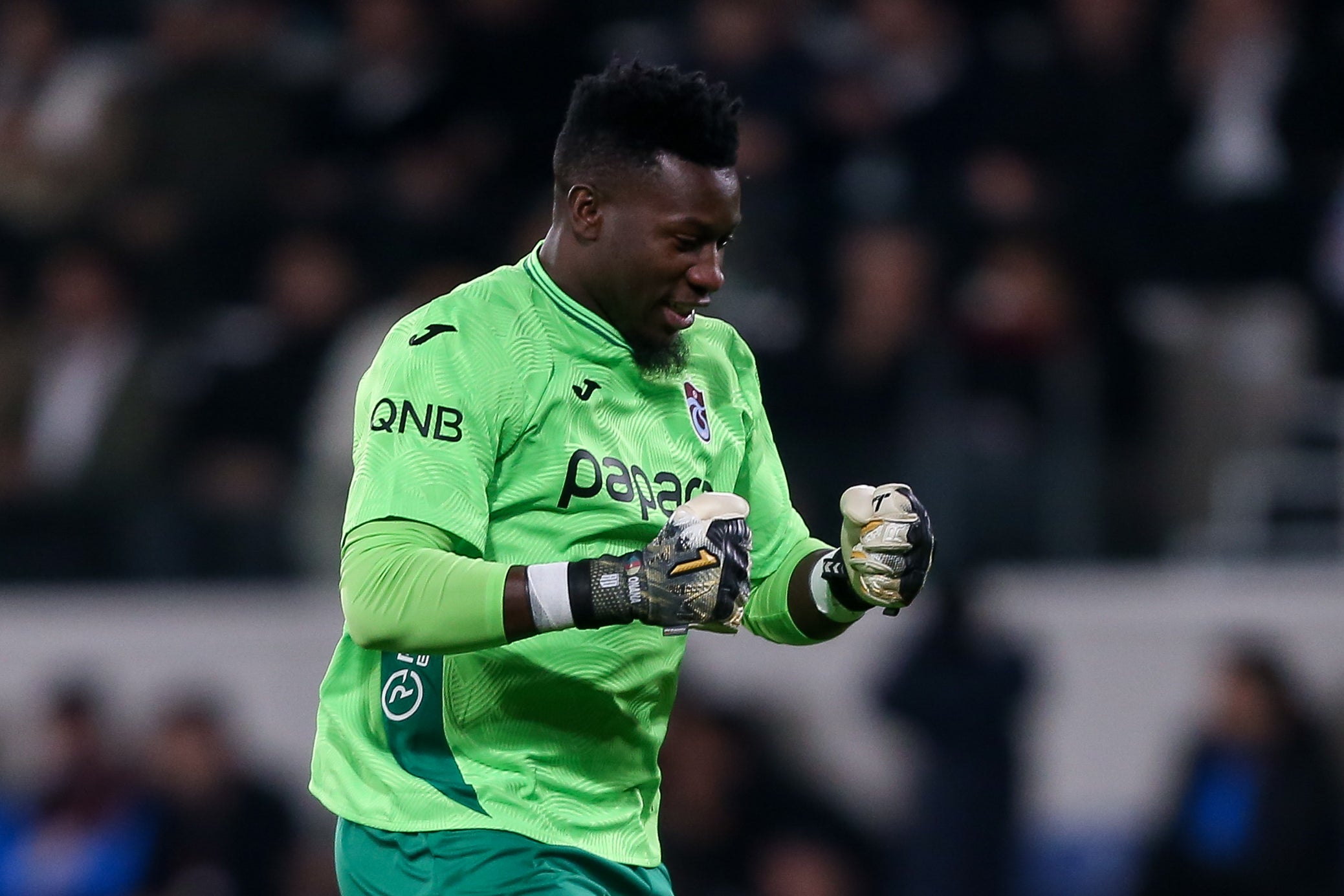 Andre Onana while on loan at Trabzonspor (Getty)