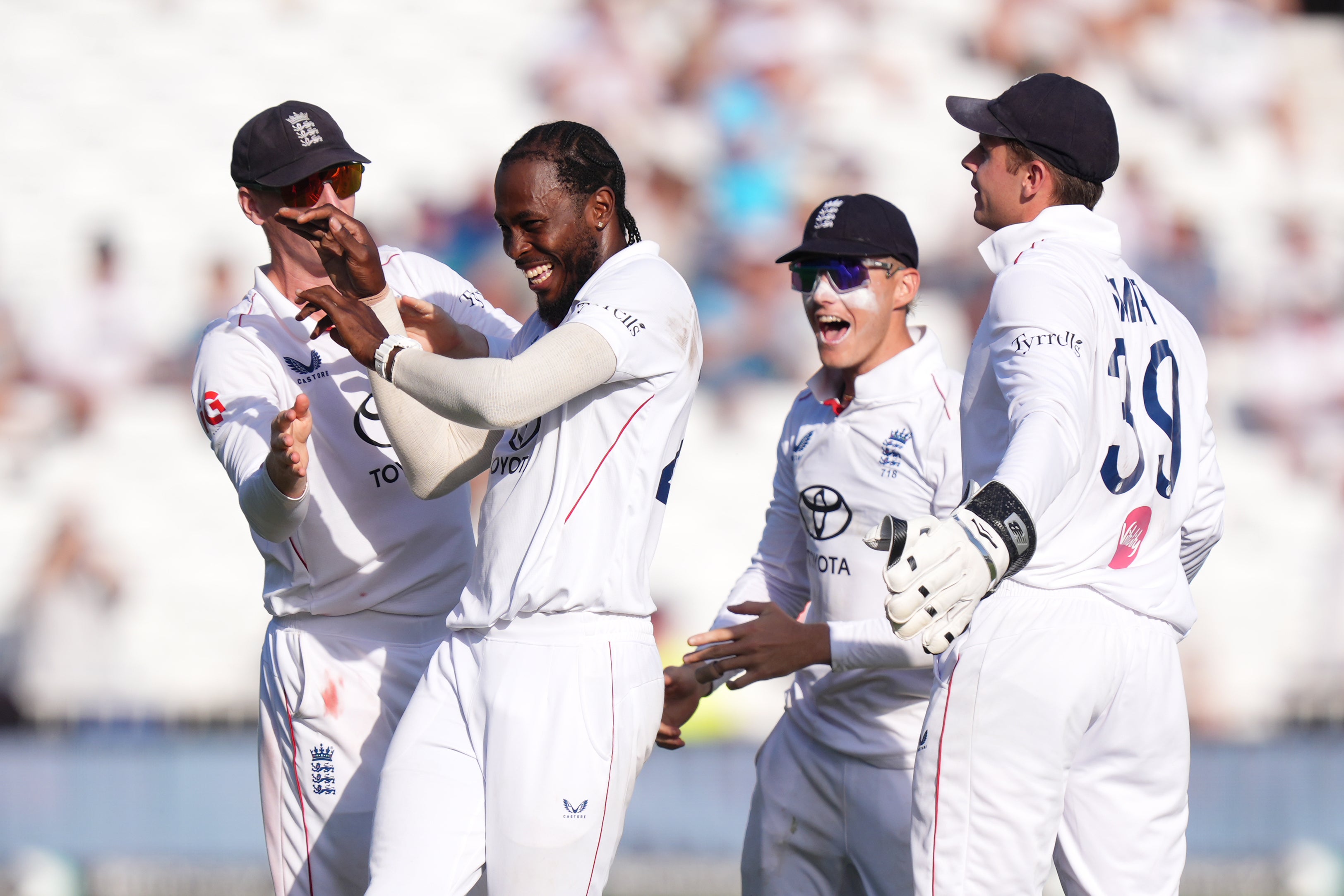England enjoyed late success at Trent Bridge (Mike Egerton/PA) (PA Wire)