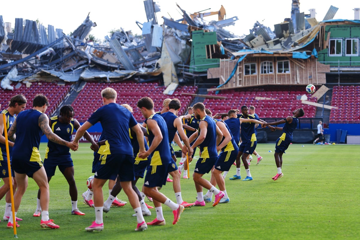 ‘I just thought, ‘What happened?’’: Why Sweden trained under a demolition site ahead of Japan World Cup clash ‘I just thought, ‘What happened?’’: Why Sweden trained under a demolition site ahead of Japan World Cup clash