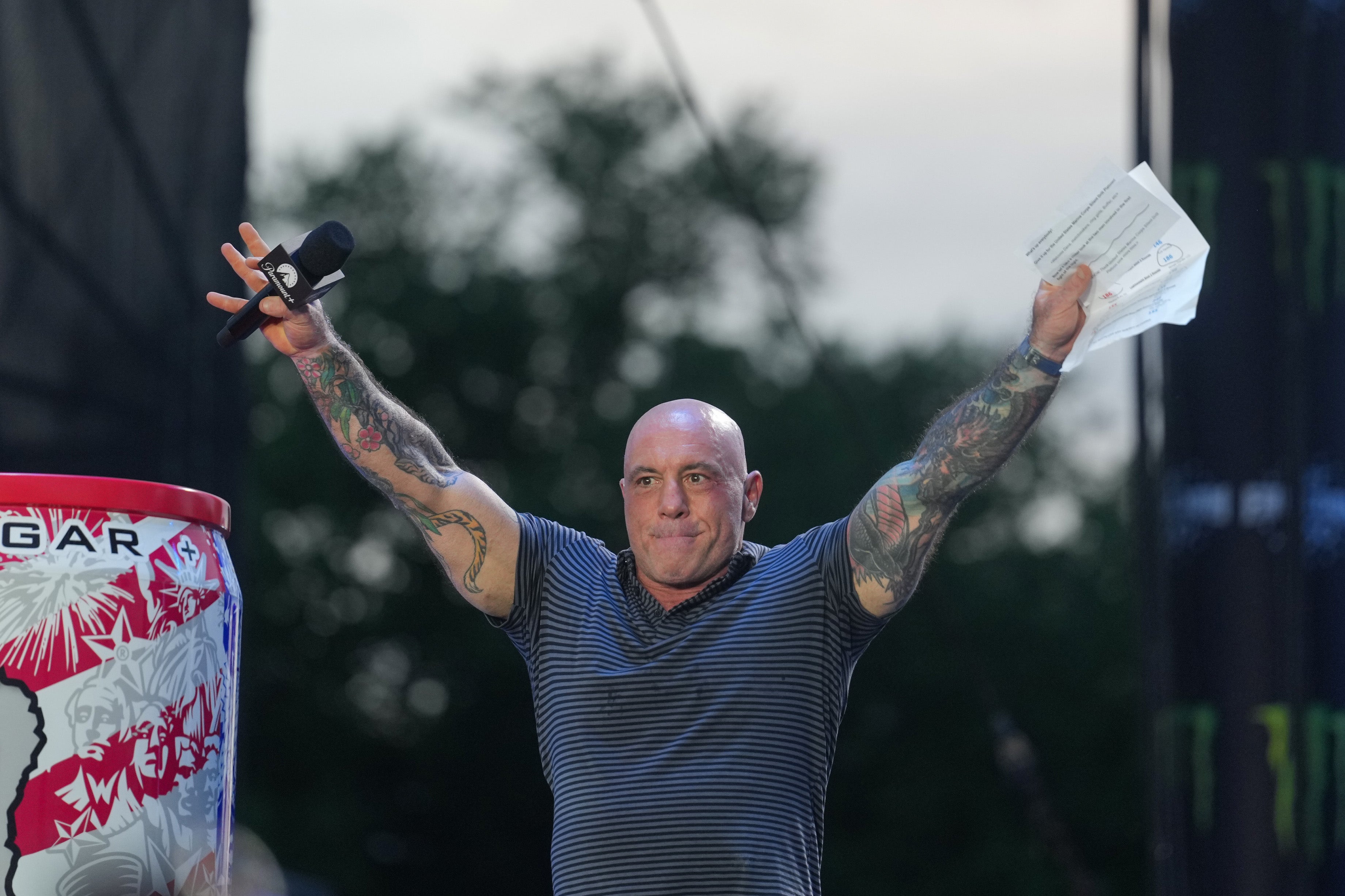 Podcaster Joe Rogan has said UFC’s Josh Hokit, who made a nonsensical jibe at former first lady Michelle Obama inside the Octagon, shouldn’t have been invited to fight at White House in the first place