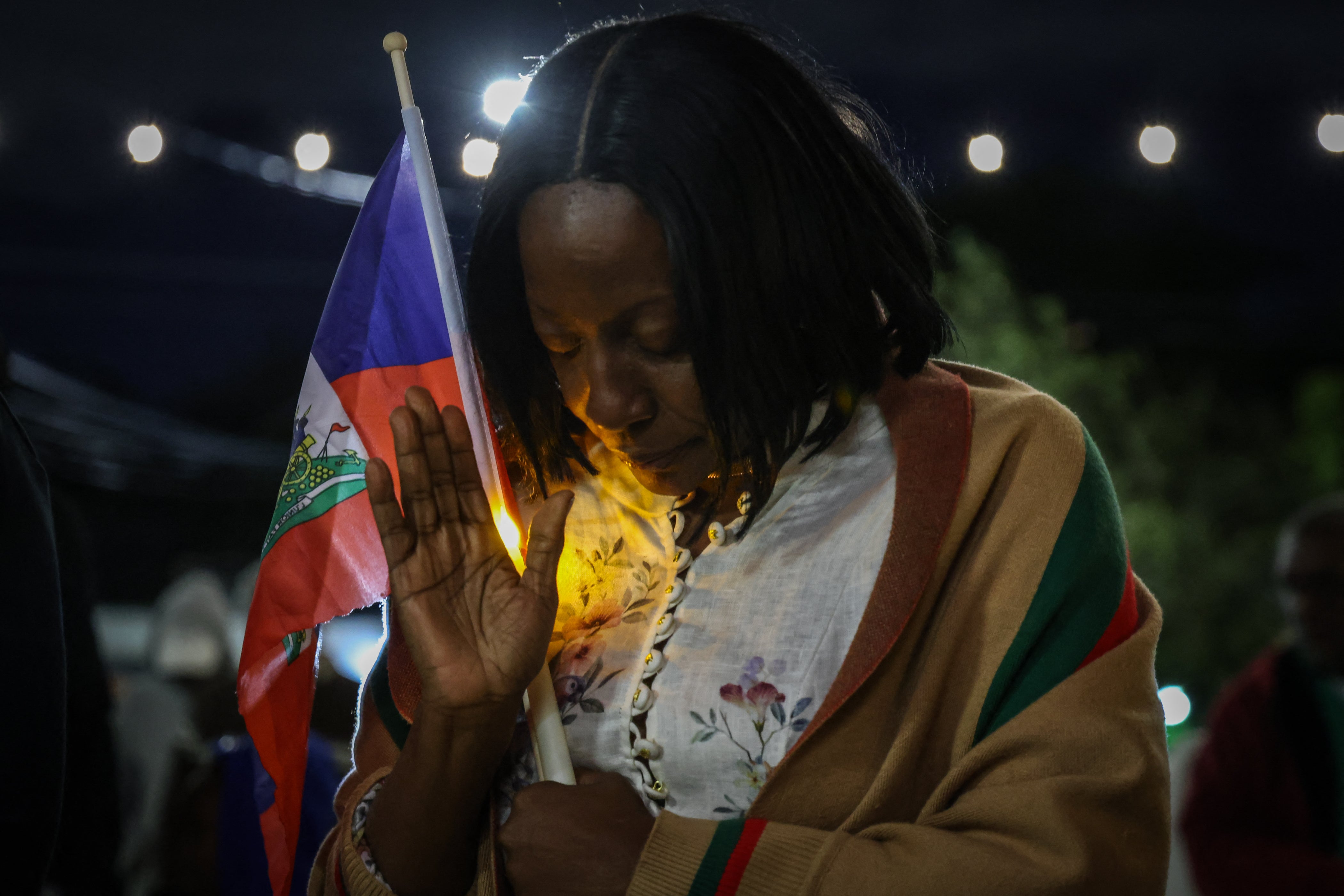 Roughly 350,000 Haitian immigrants who fled volatile conditions in their home are living in the US legally, but the Supreme Court has allowed DHS to revoke Temporary Protected Status for that country, putting their future in doubt (AFP/Getty)