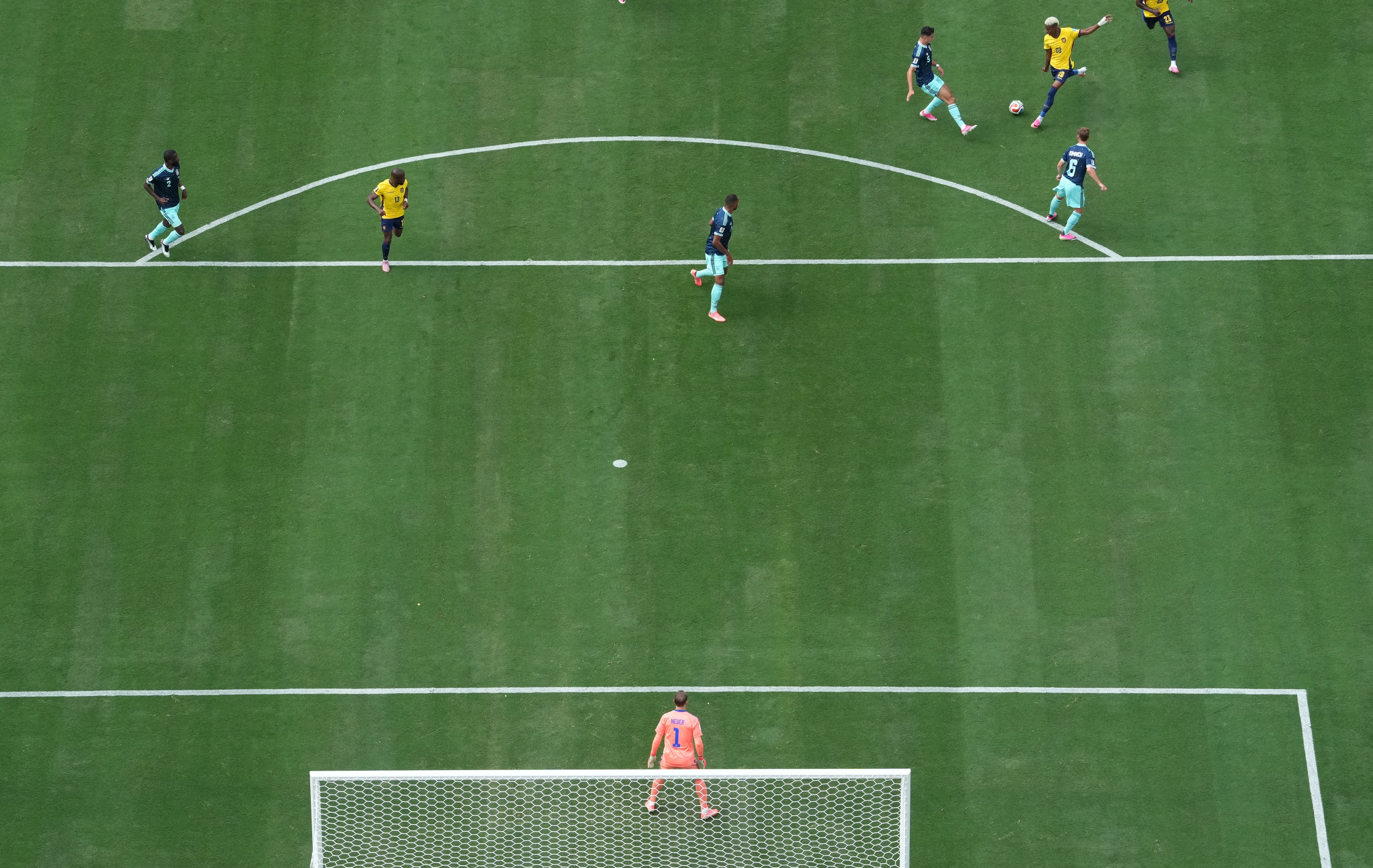 Nilson Angulo's superb strike levelled the game after nine minutes