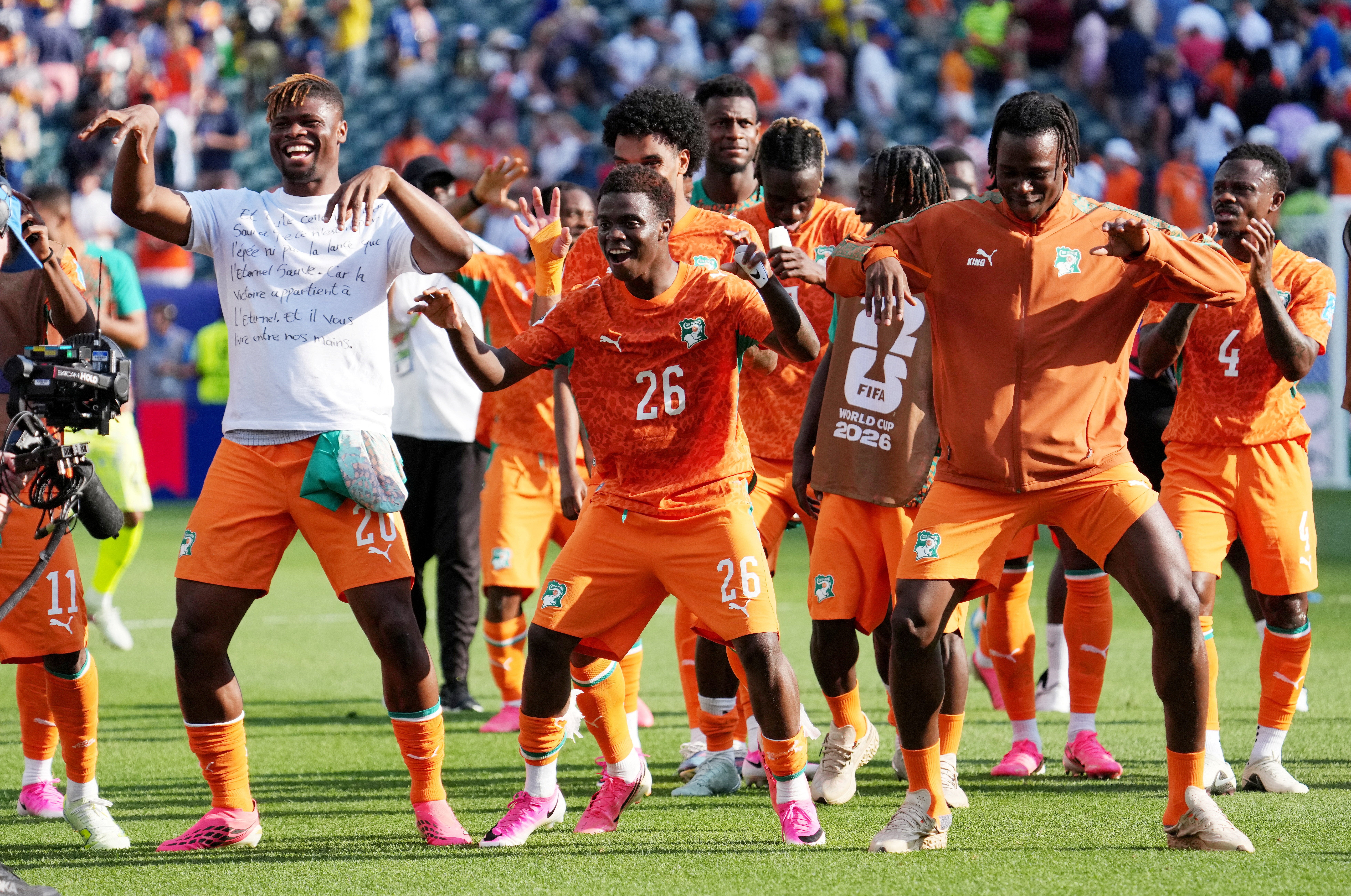 Ivory Coast are into the World Cup knockouts