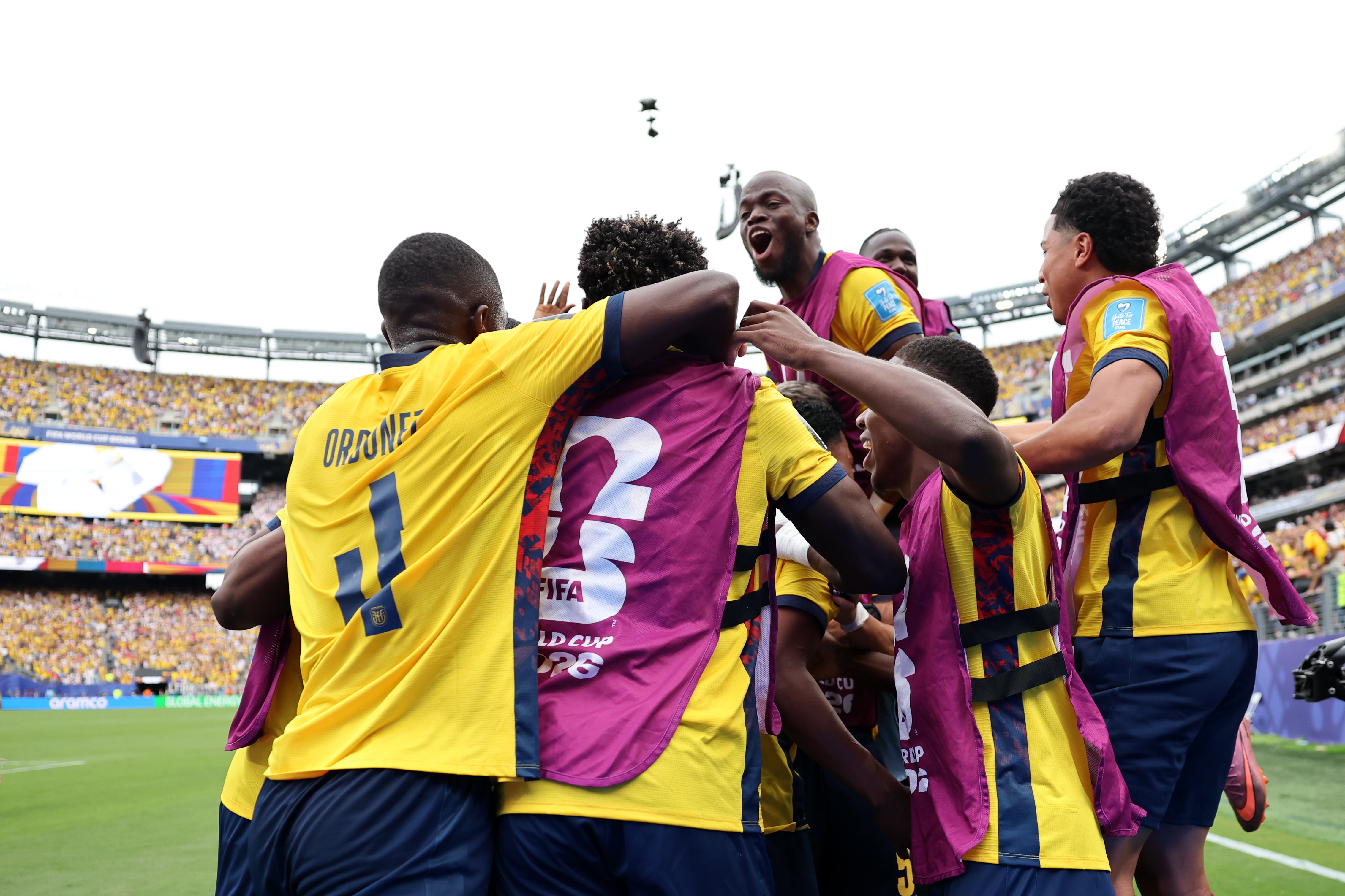 But it was Ecuador celebrating by the end