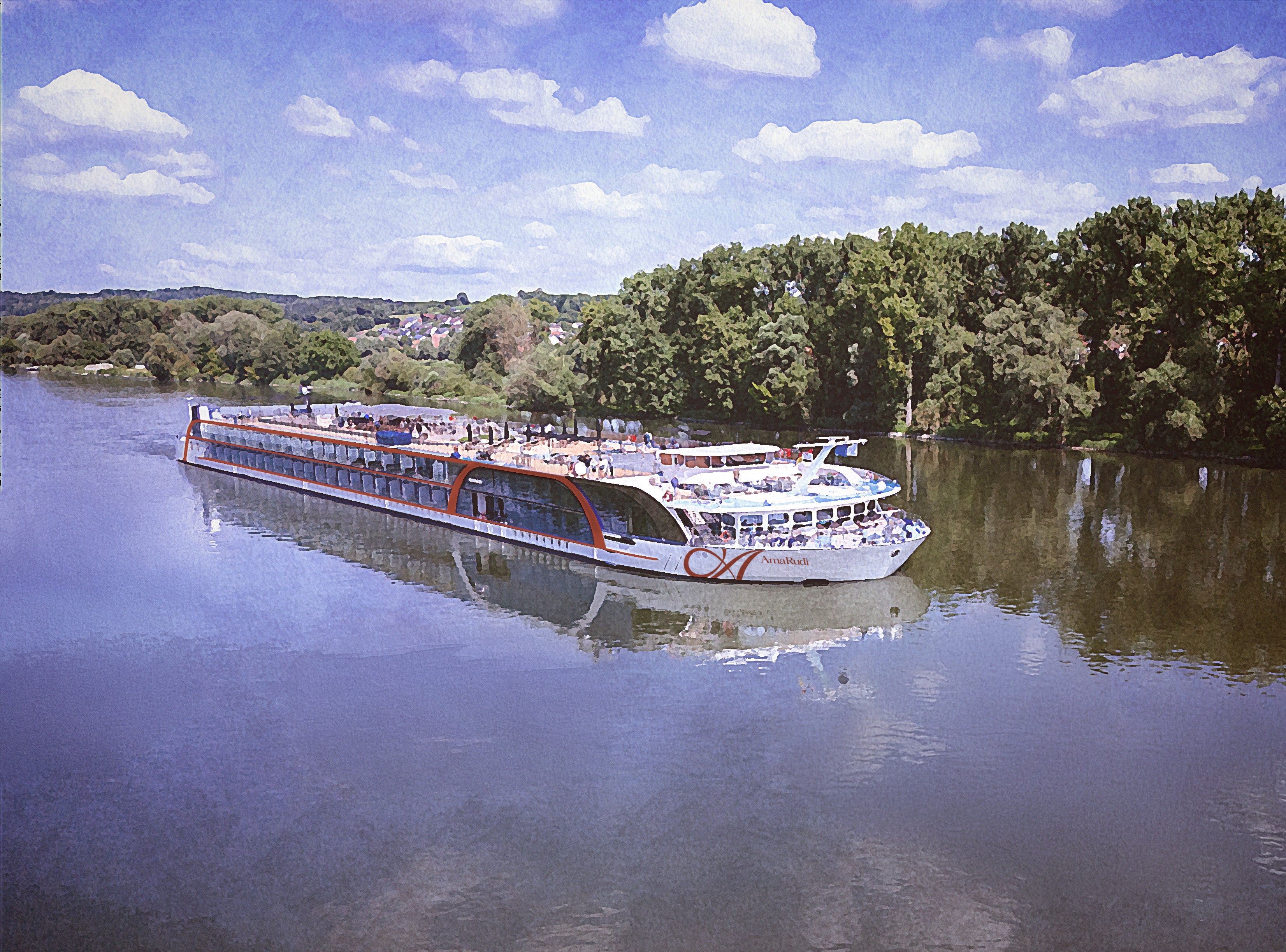 First look at Europe’s new largest river cruise ship with capacity for nearly 200 guests