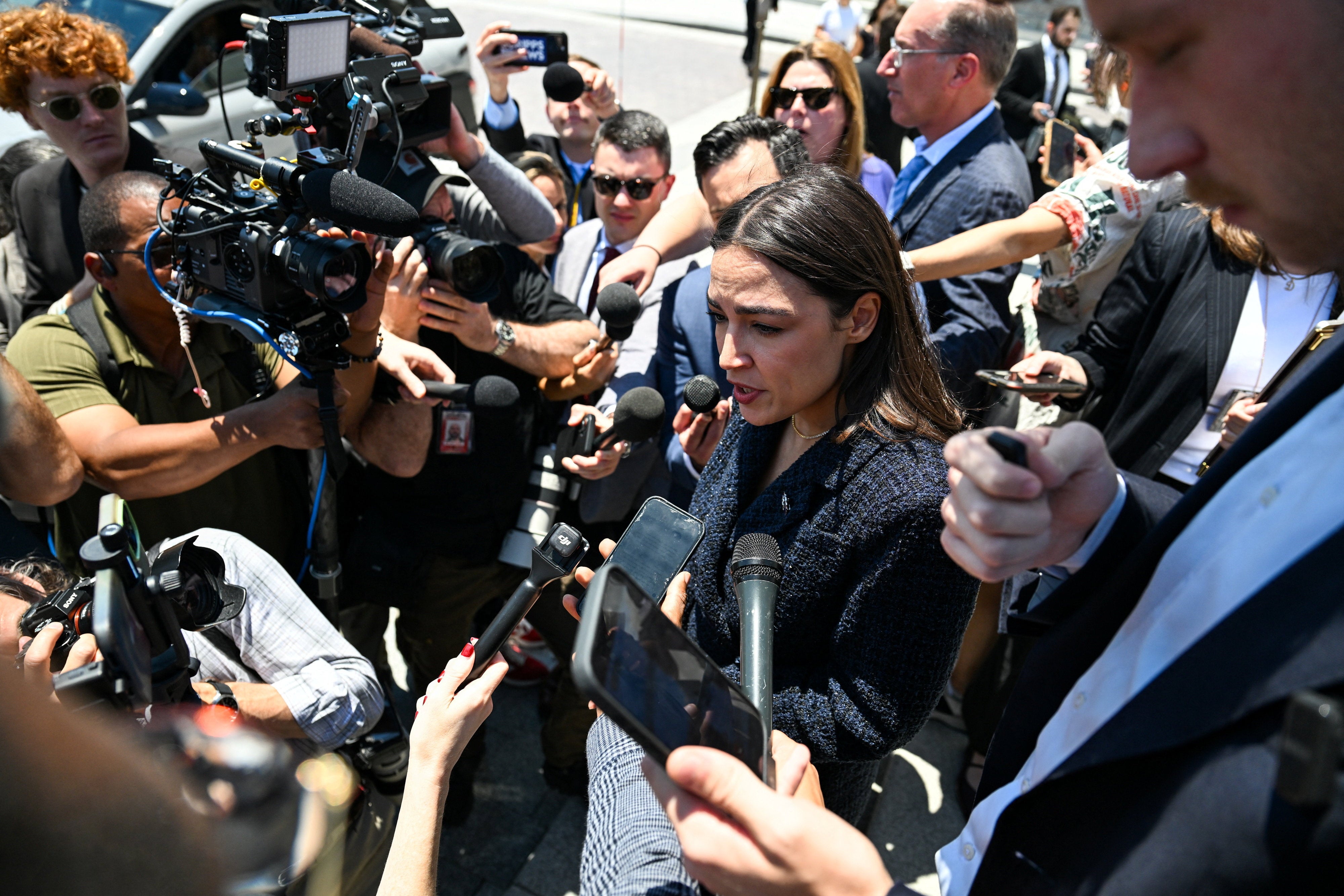 U.S. Rep. Alexandria Ocasio-Cortez (D-N.Y.) continues to endorse progressive candidates, but has refrained from endorsing against incumbents. (Reuters)