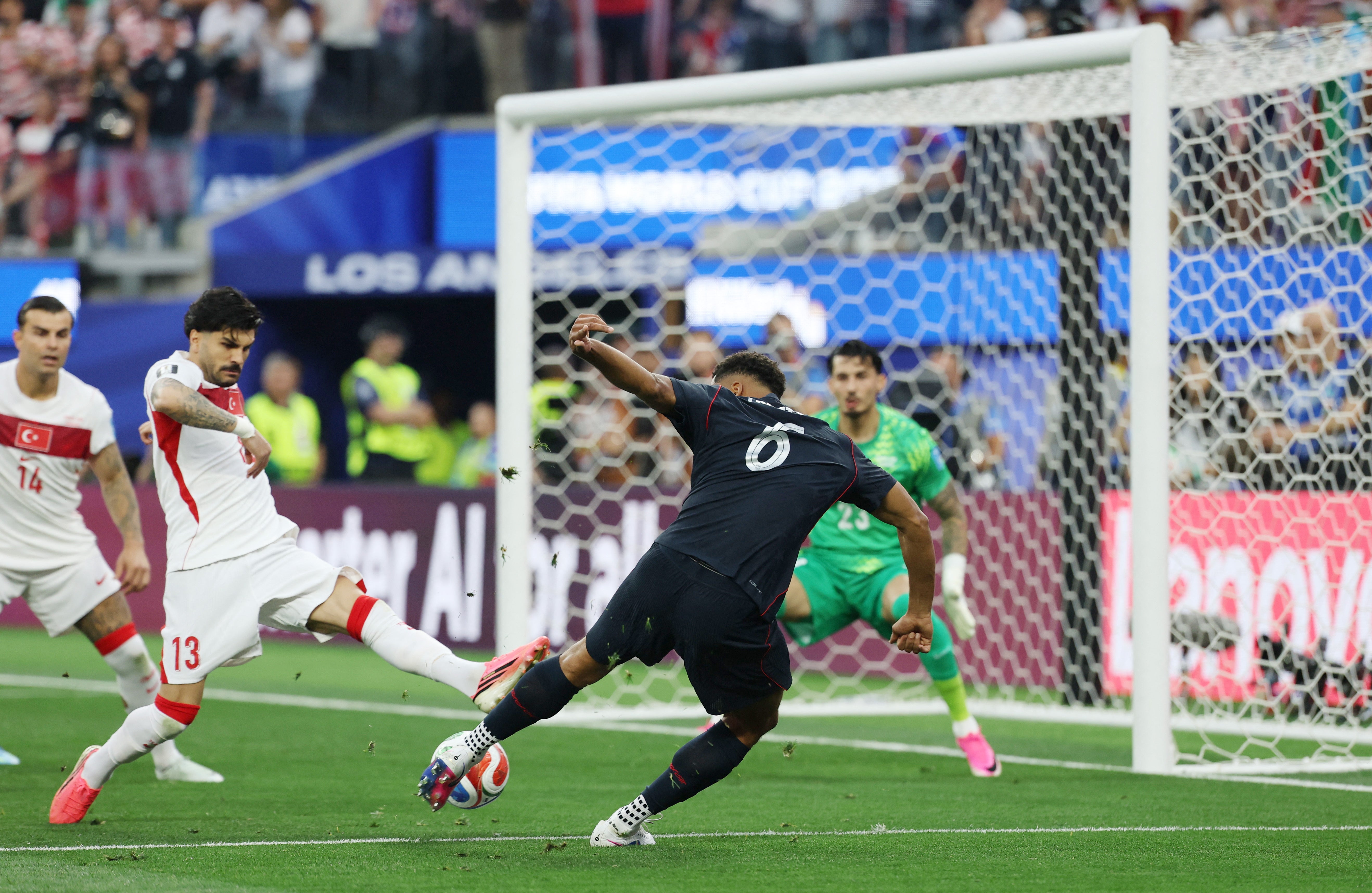 Auston Trusty gave USA the lead inside three minutes