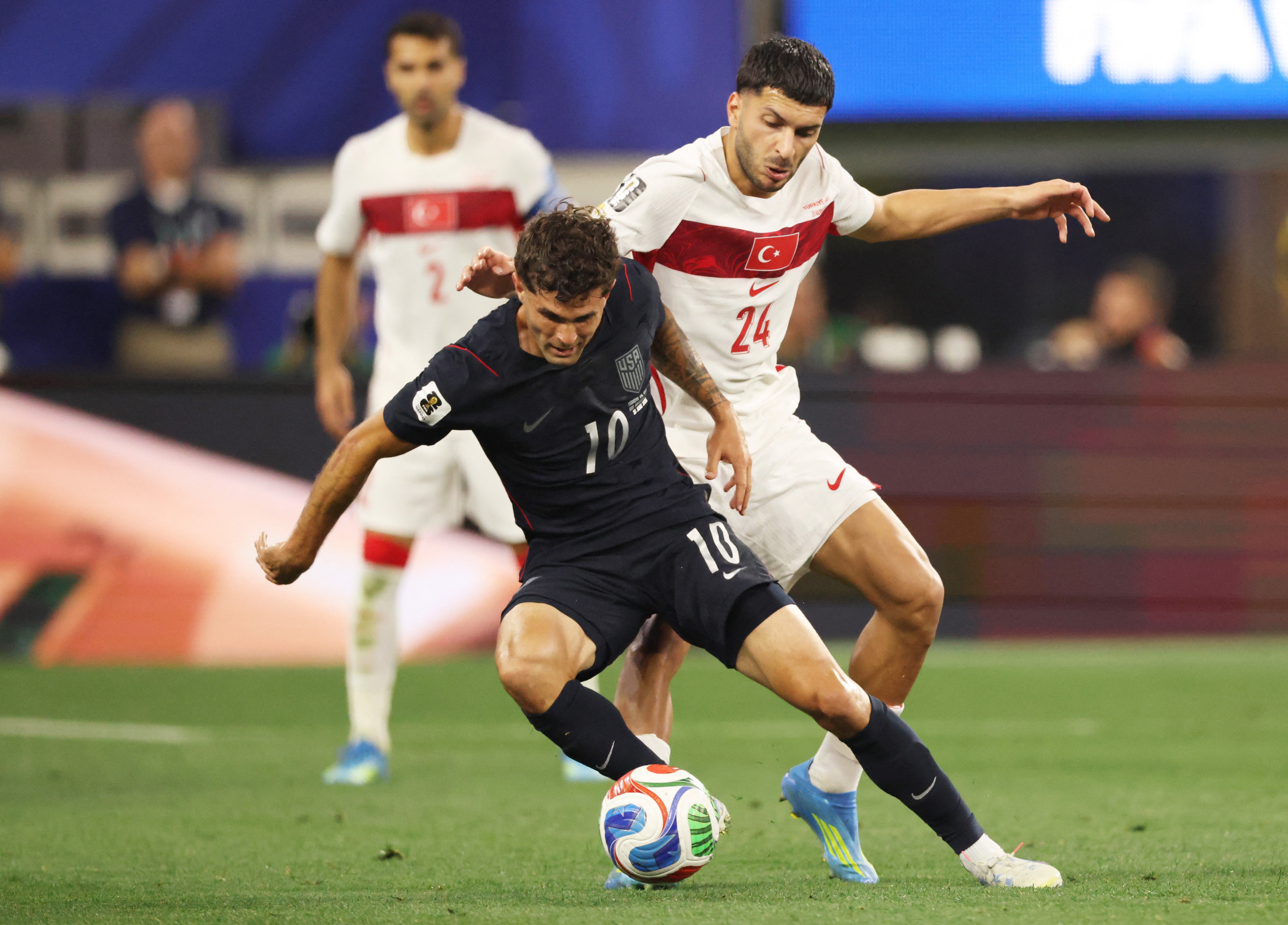 Christian Pulisic looked bright in his thirty-minute cameo