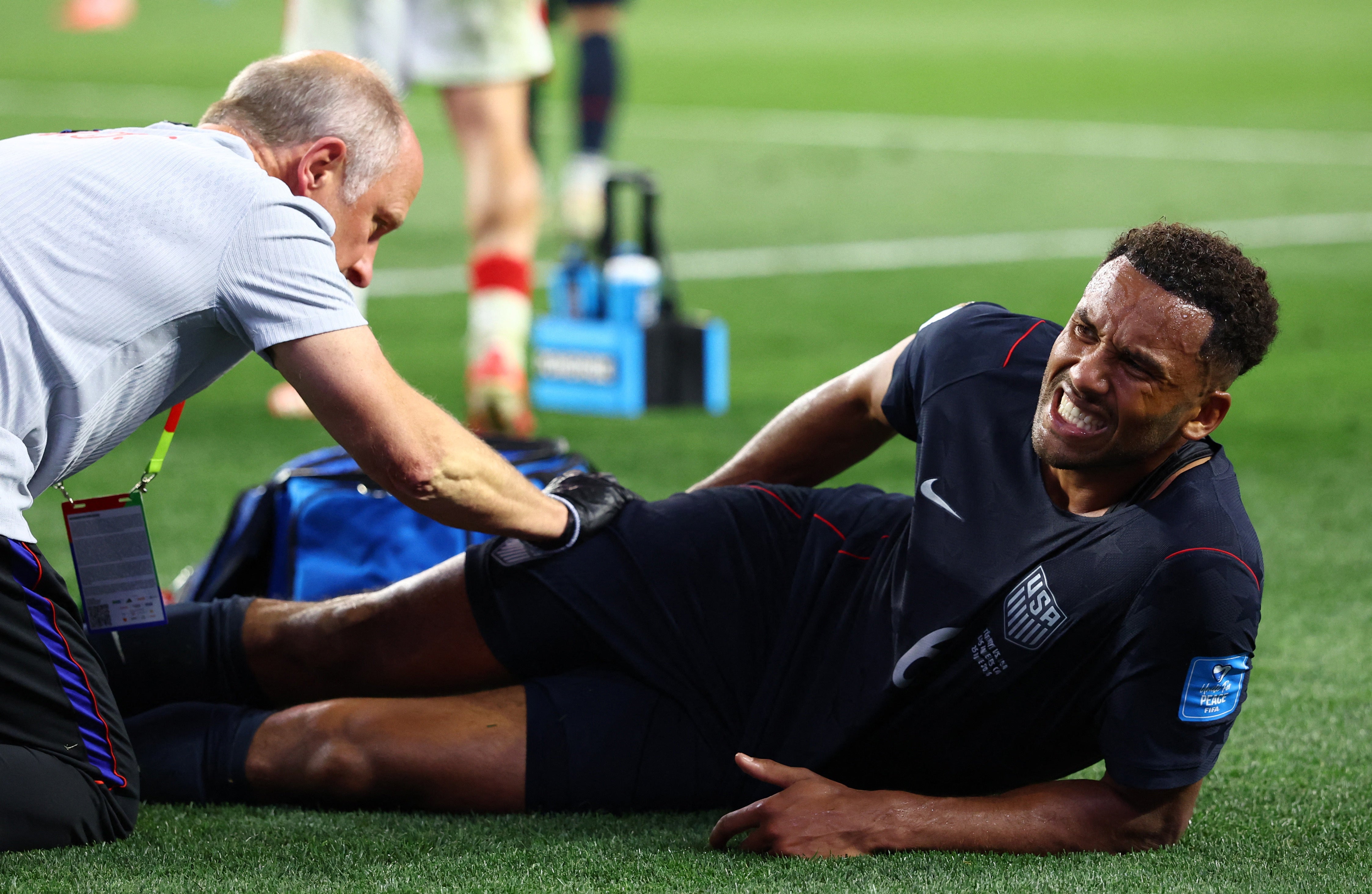 Auston Trusty was withdrawn against Turkey