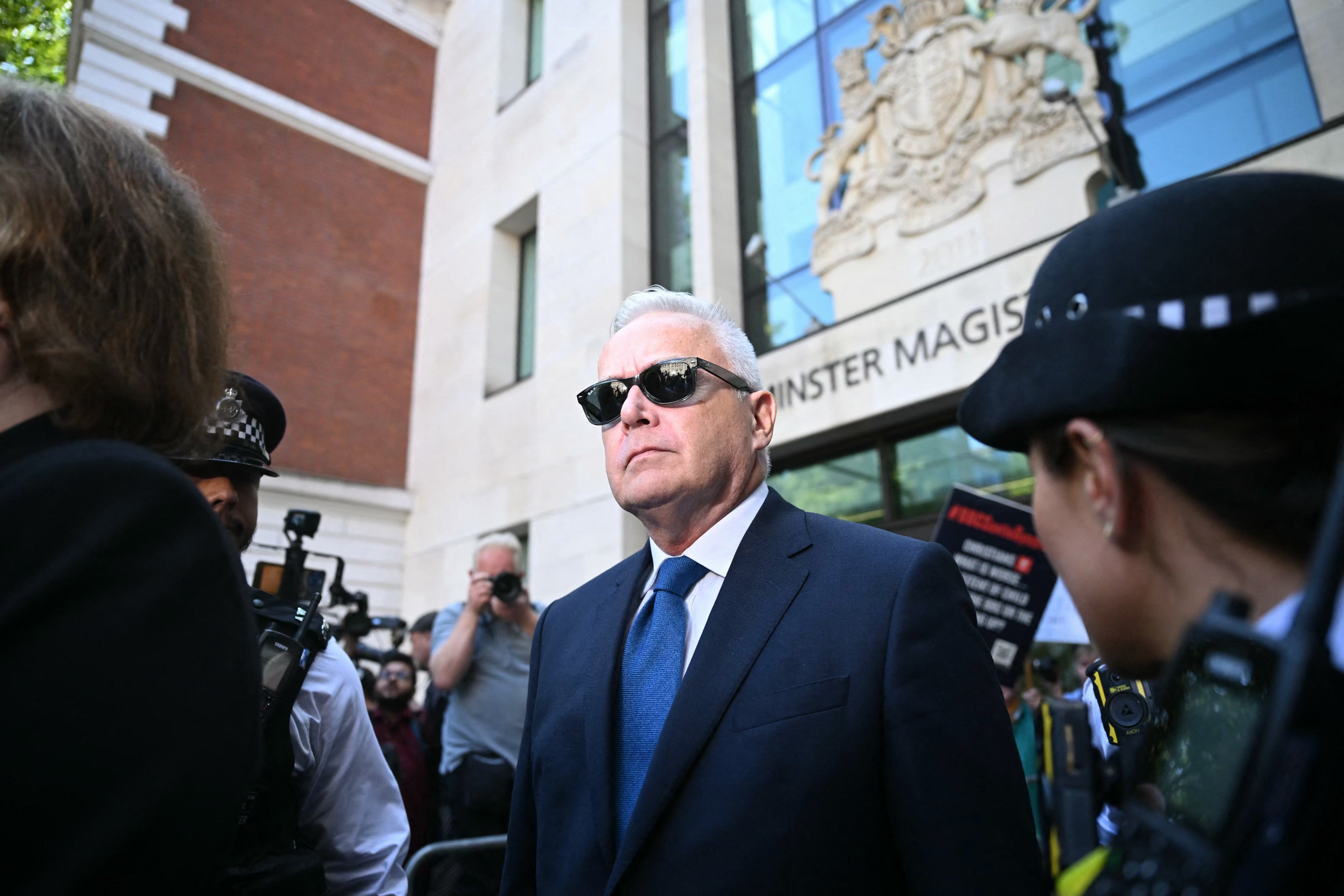 Huw Edwards pleaded guilty to sex offences in 2024