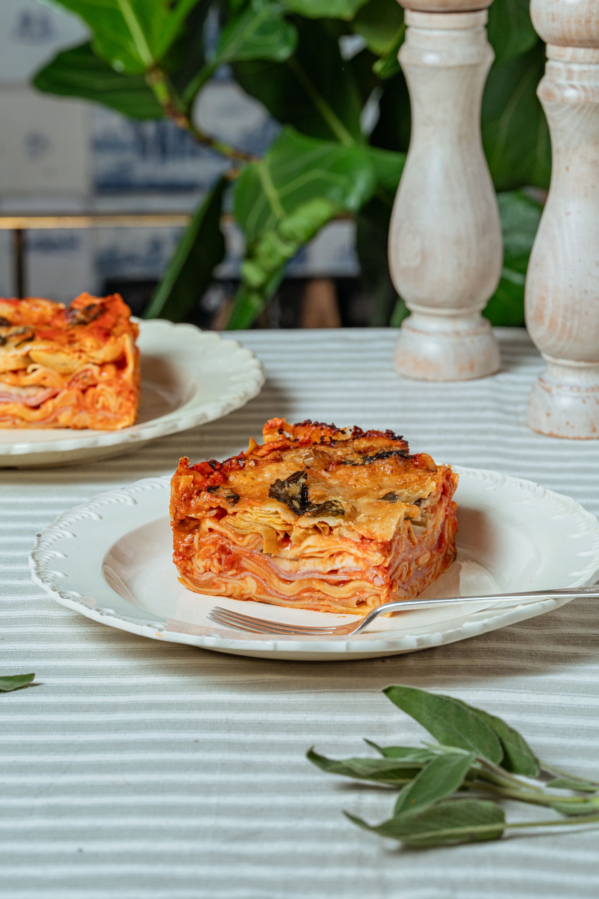 The ham and artichoke lasagne that earned its keep at 64 Old Compton Street