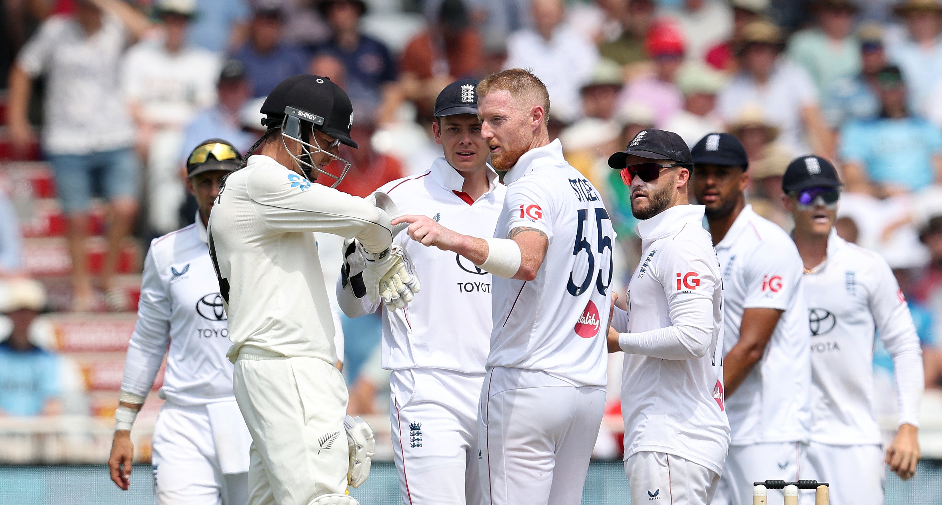 Why Mitchell Santner was given out for New Zealand against England as Ben Stokes takes 250th Test wicket