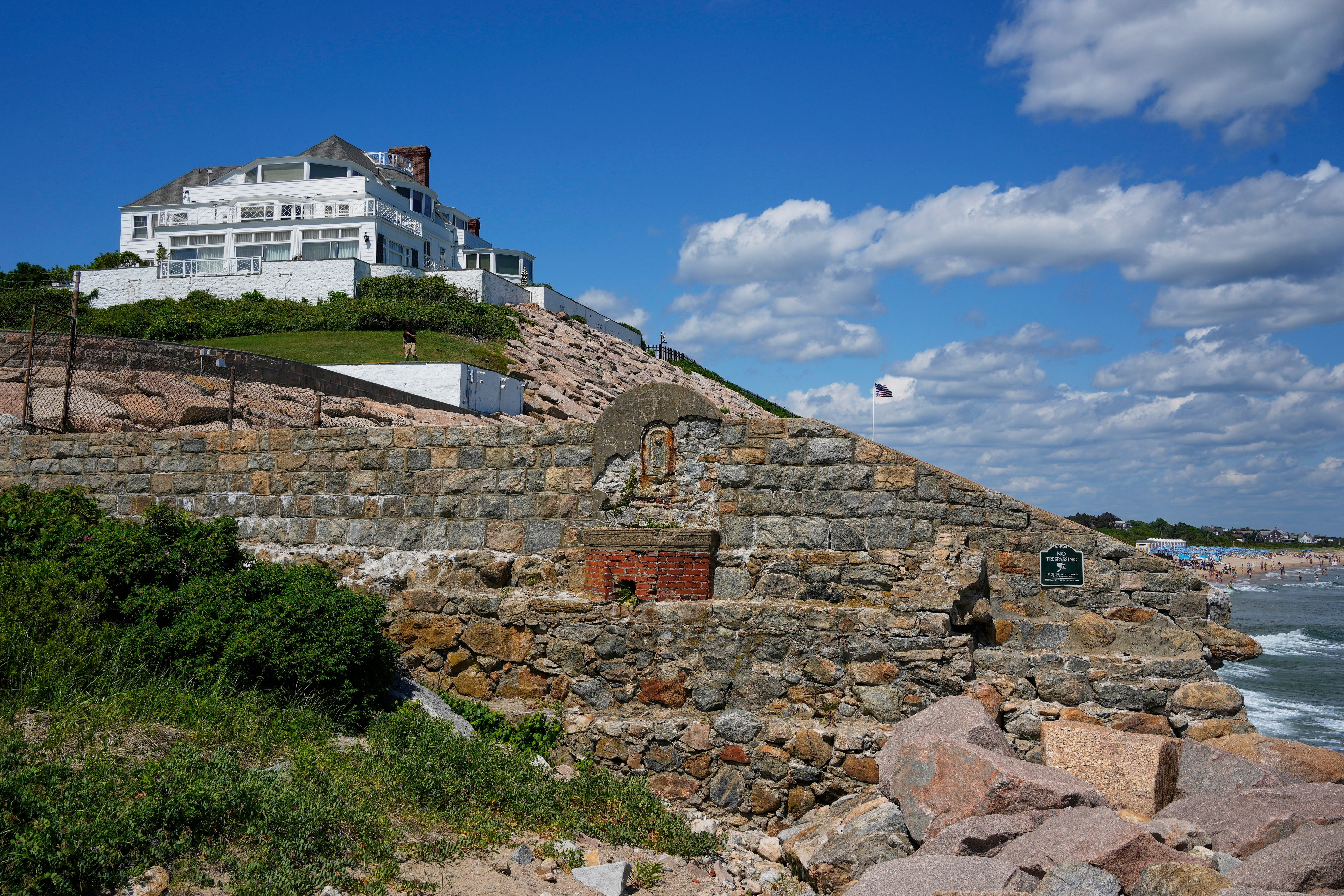 Taylor Swift’s ‘Holiday House’ on Watch Hill in Rhode Island (AP)